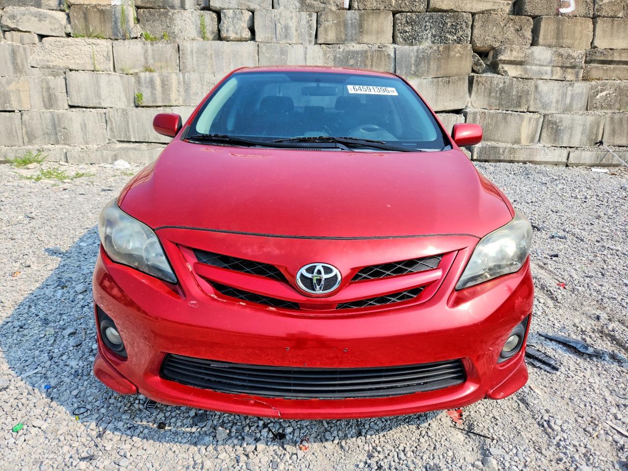 2012 Toyota Corolla S Red vin: 5YFBU4EE2CP036632
