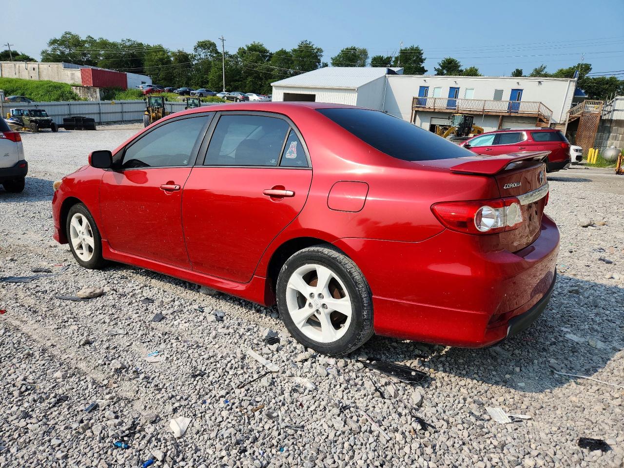 2012 Toyota Corolla S Red vin: 5YFBU4EE2CP036632