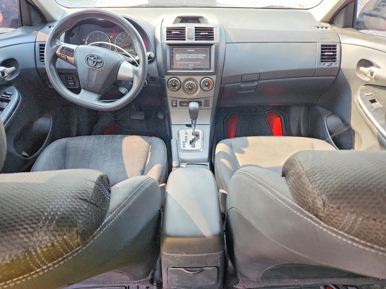 2012 Toyota Corolla S Red vin: 5YFBU4EE2CP036632