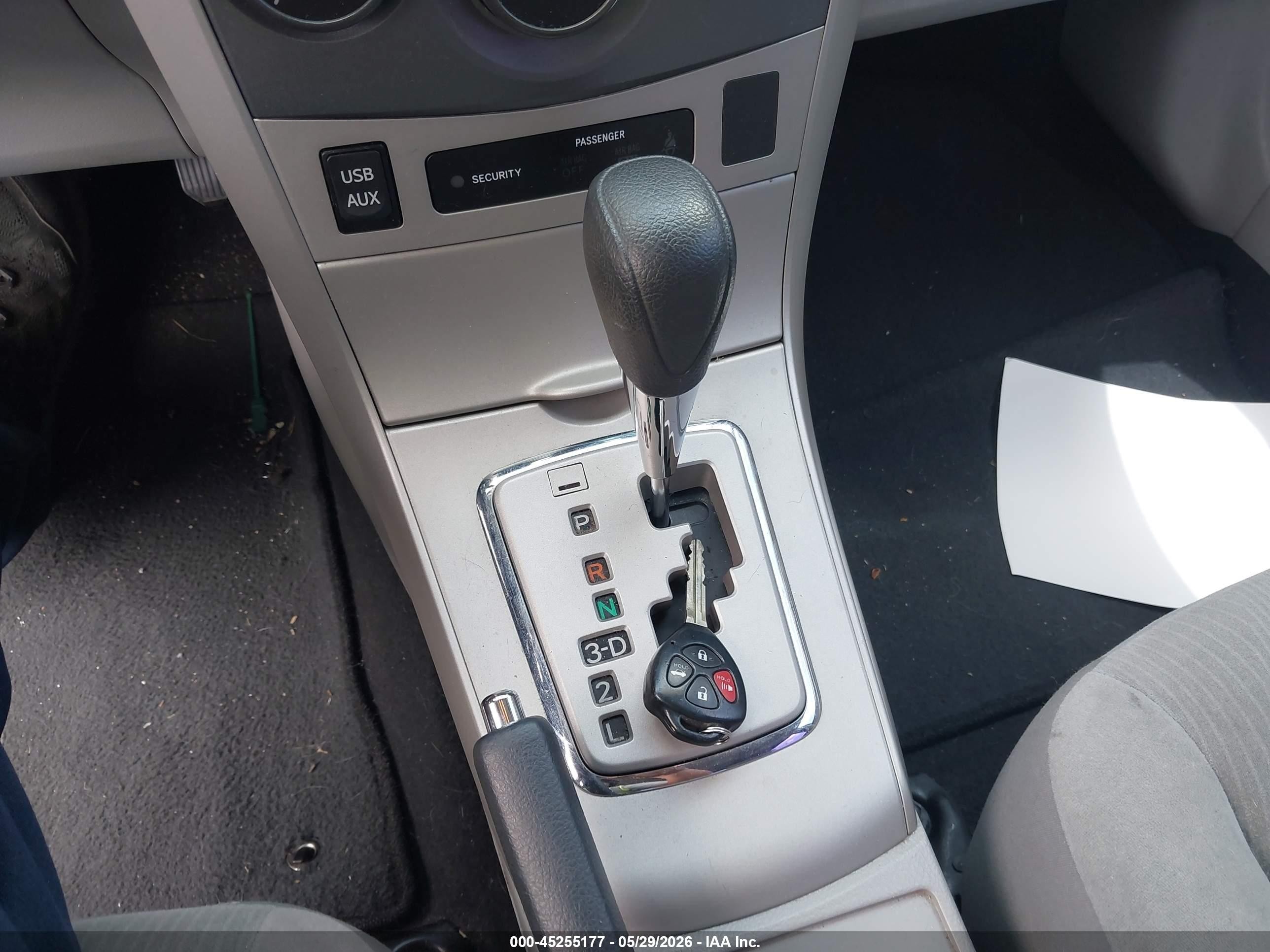 2012 Toyota Corolla Le Gray vin: 5YFBU4EE2CP036789