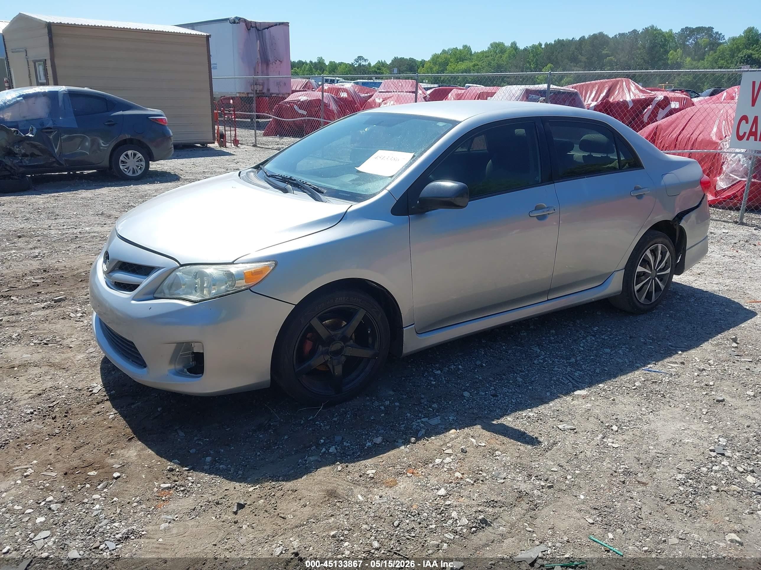2012 Toyota Corolla S Silver vin: 5YFBU4EE2CP039546