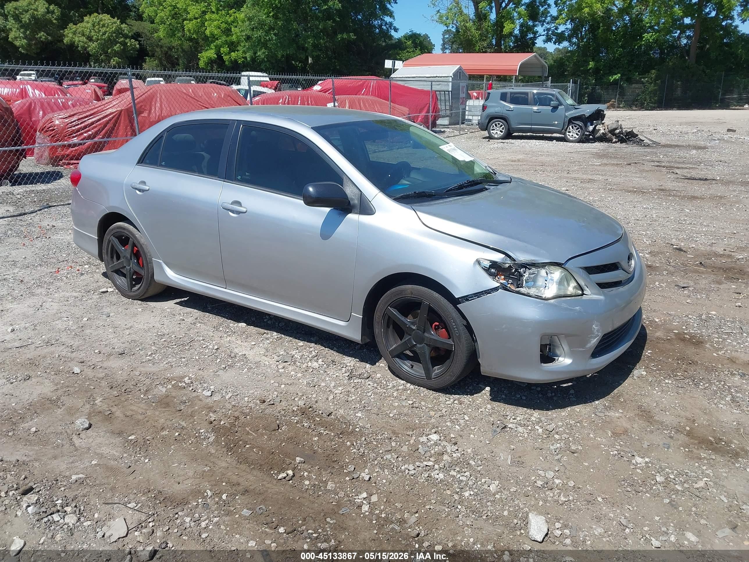 2012 Toyota Corolla S Silver vin: 5YFBU4EE2CP039546