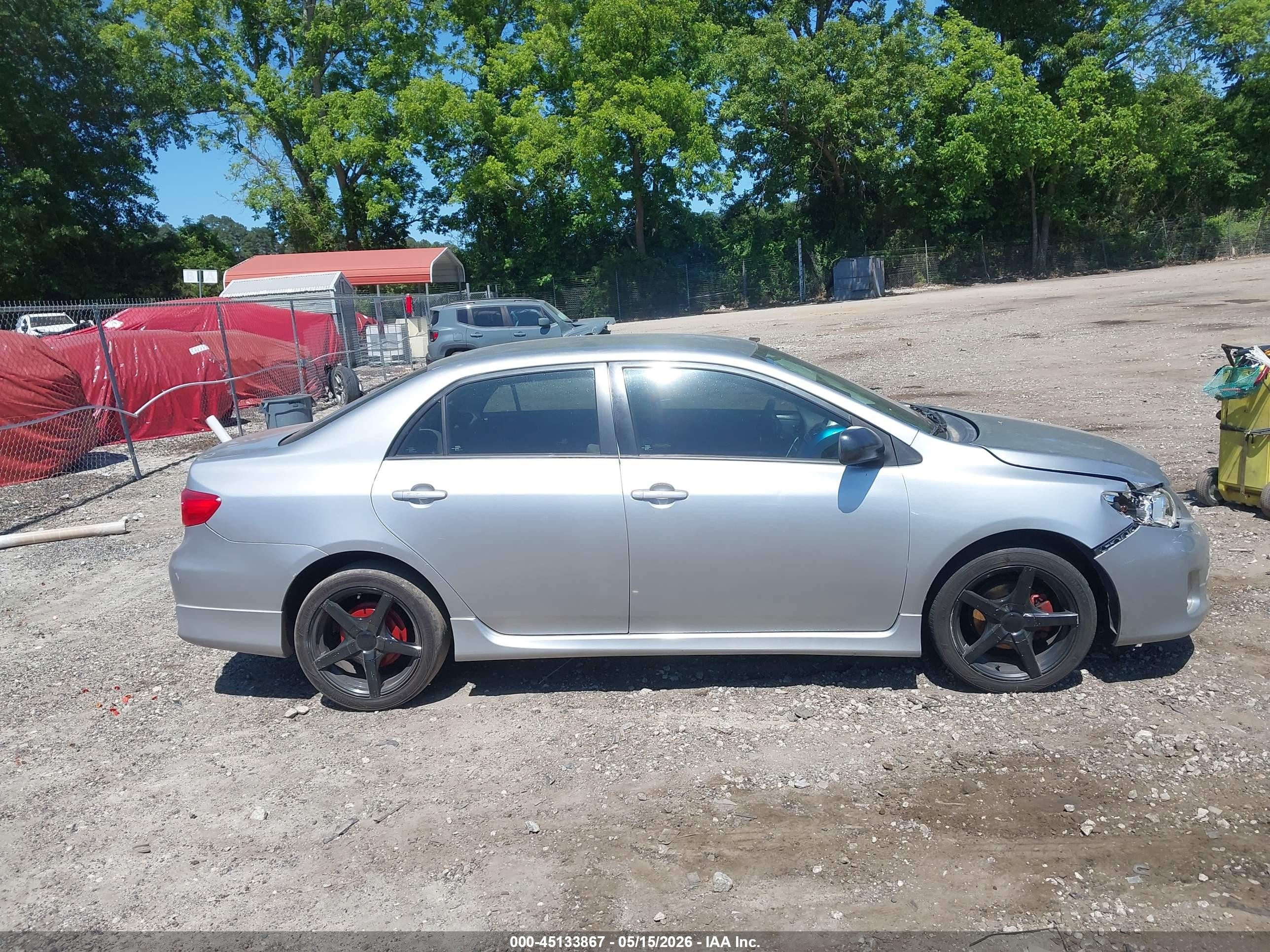 2012 Toyota Corolla S Silver vin: 5YFBU4EE2CP039546