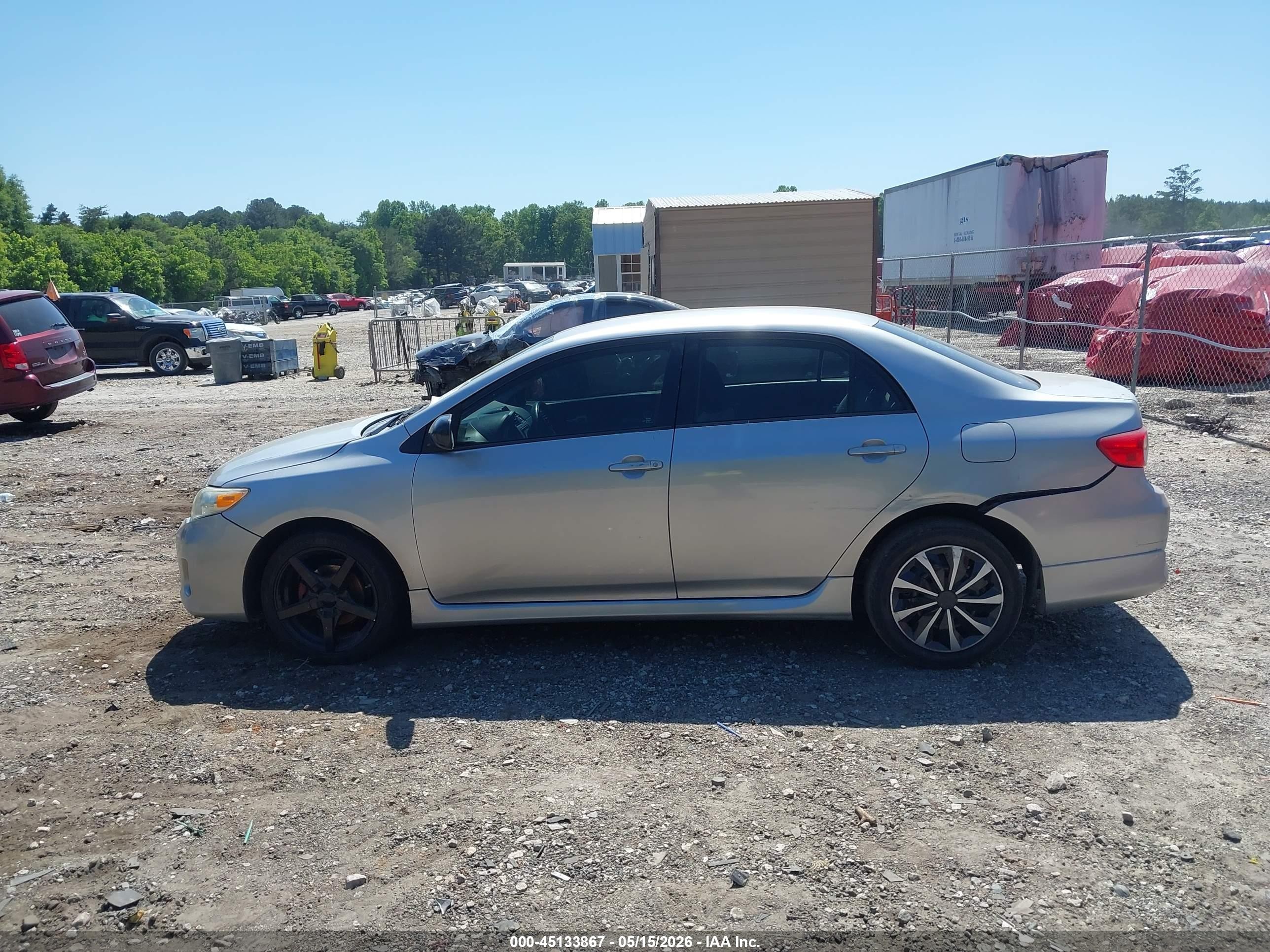 2012 Toyota Corolla S Silver vin: 5YFBU4EE2CP039546