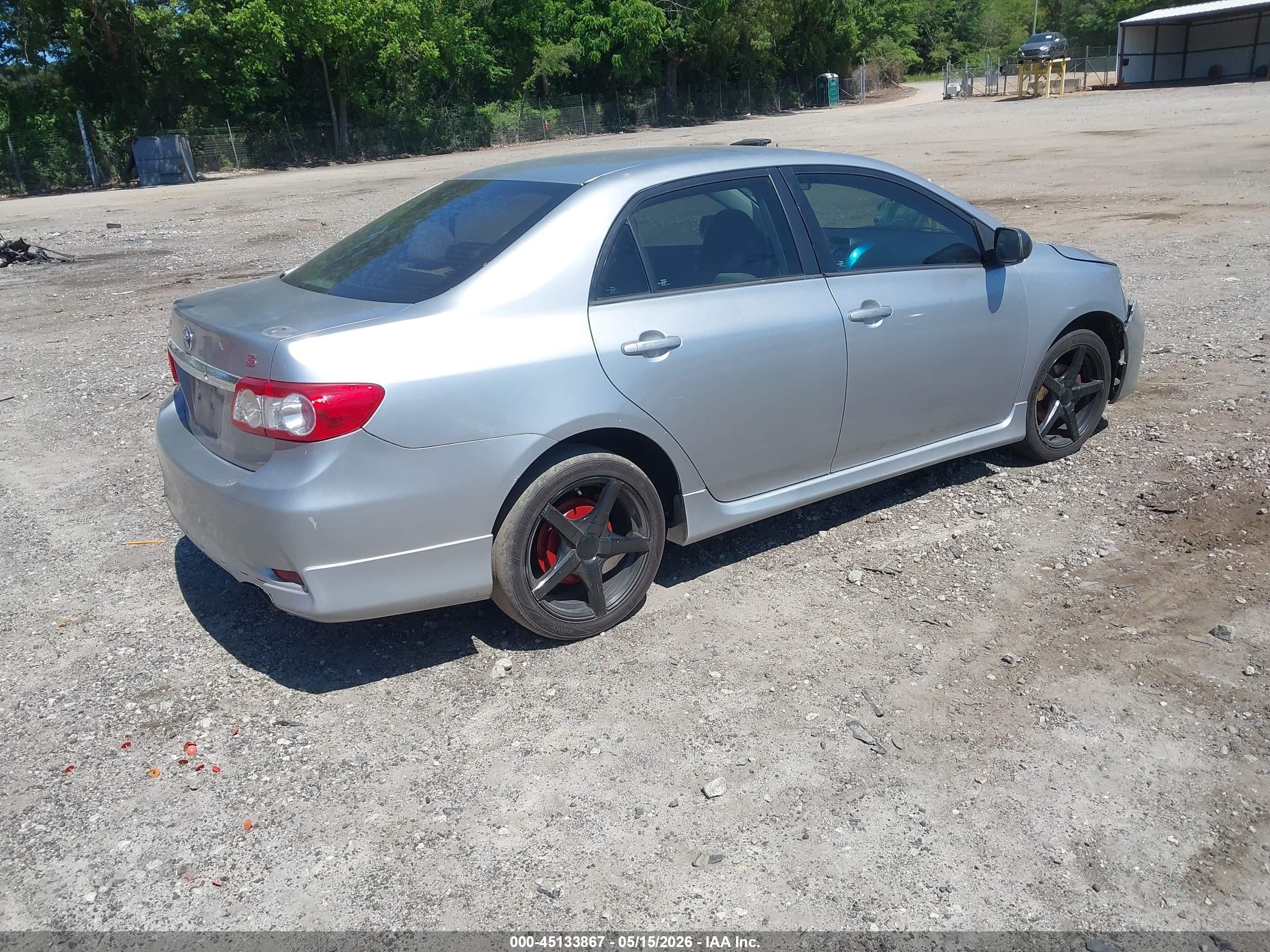 2012 Toyota Corolla S Silver vin: 5YFBU4EE2CP039546