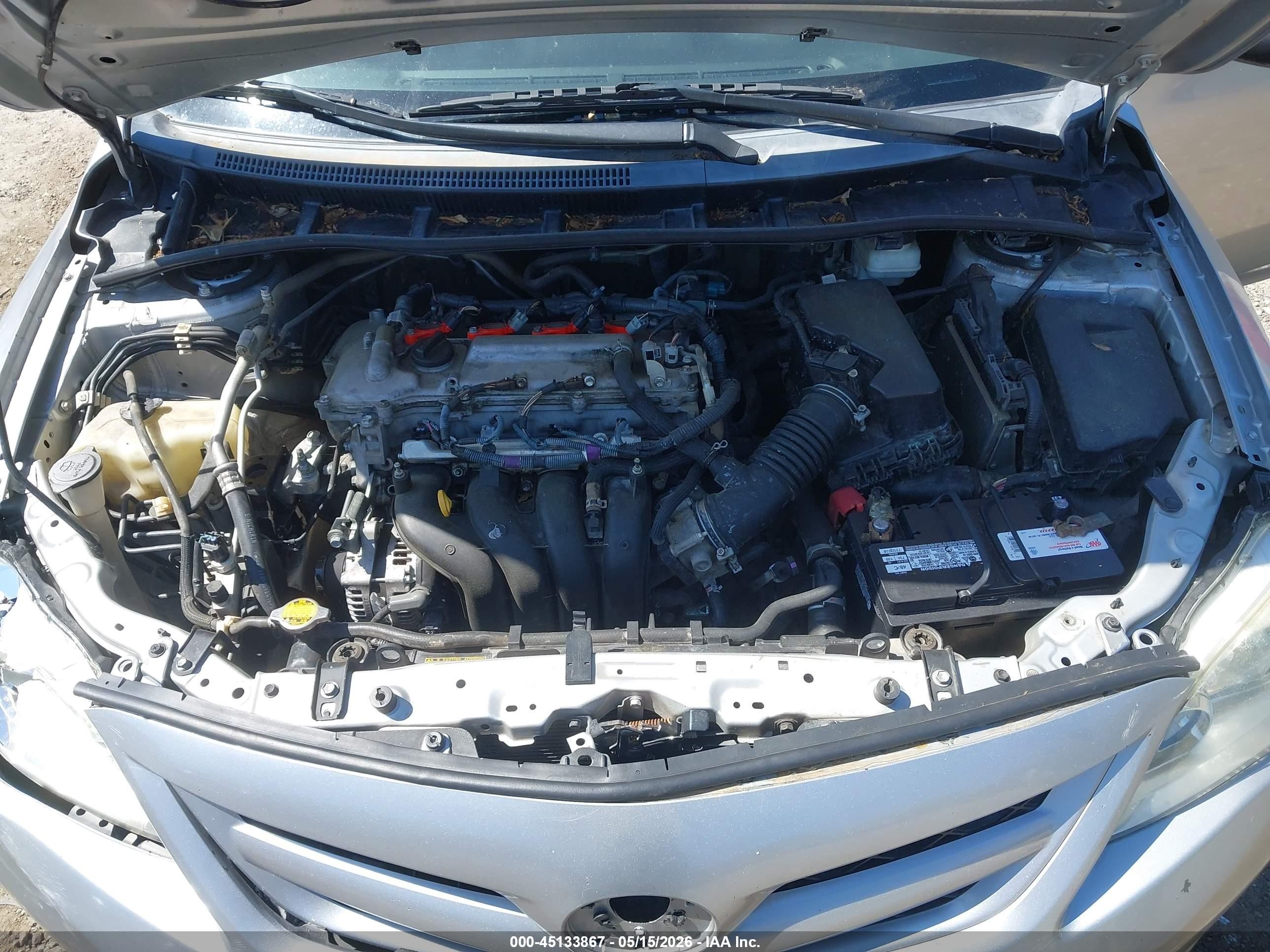 2012 Toyota Corolla S Silver vin: 5YFBU4EE2CP039546