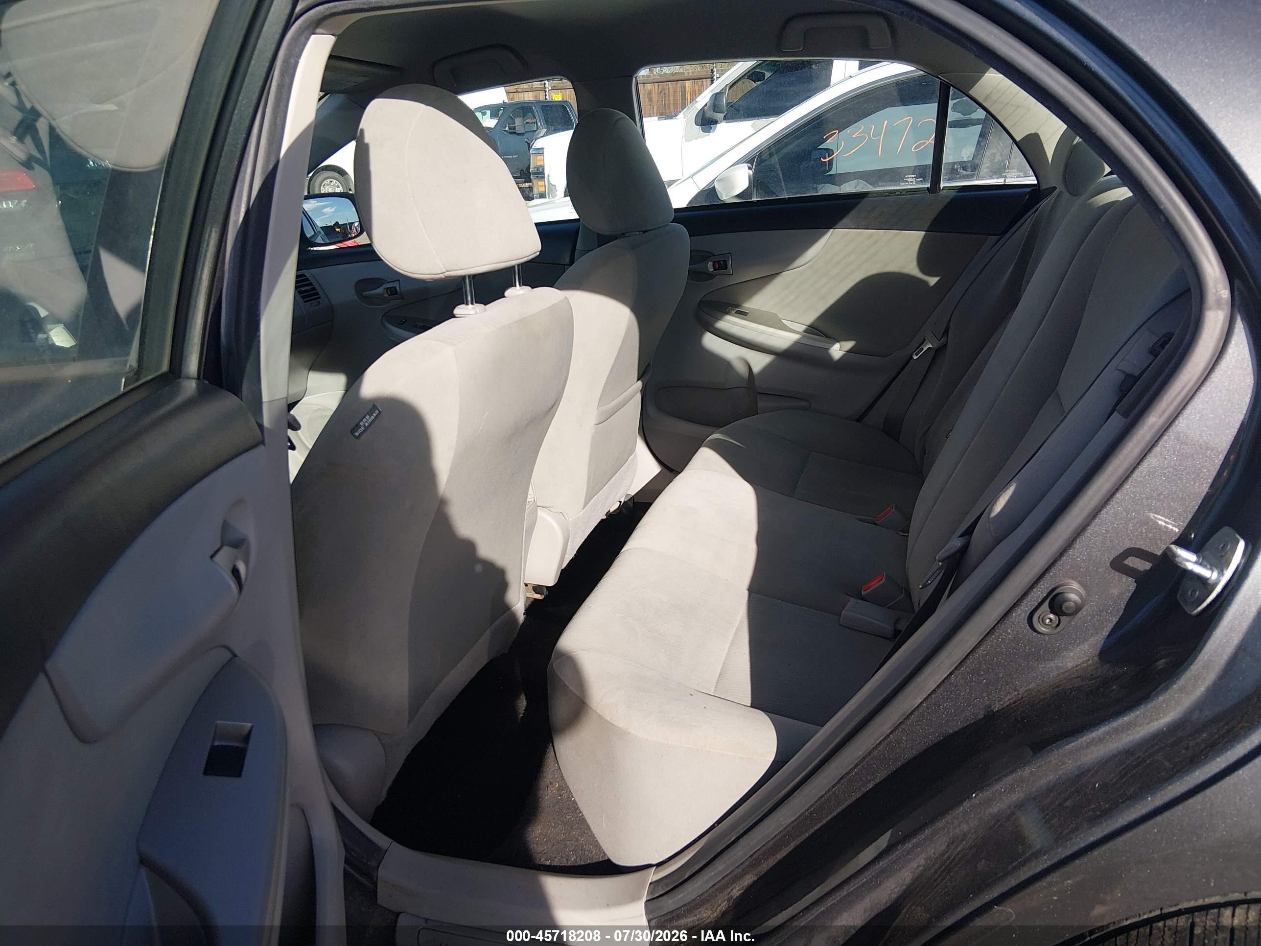 2012 Toyota Corolla Le Gray vin: 5YFBU4EE2CP041121