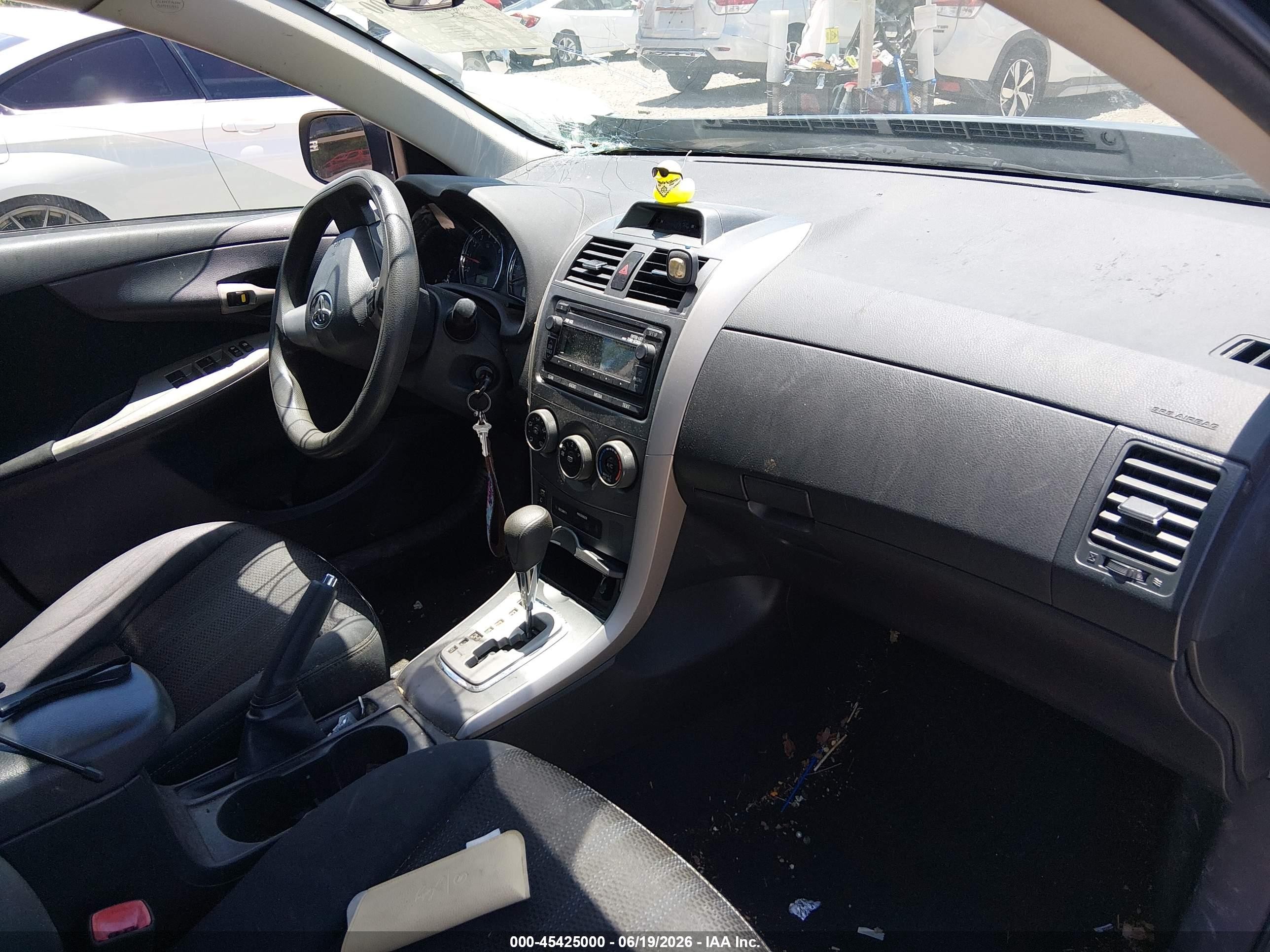 2012 Toyota Corolla S Черный vin: 5YFBU4EE2CP043774