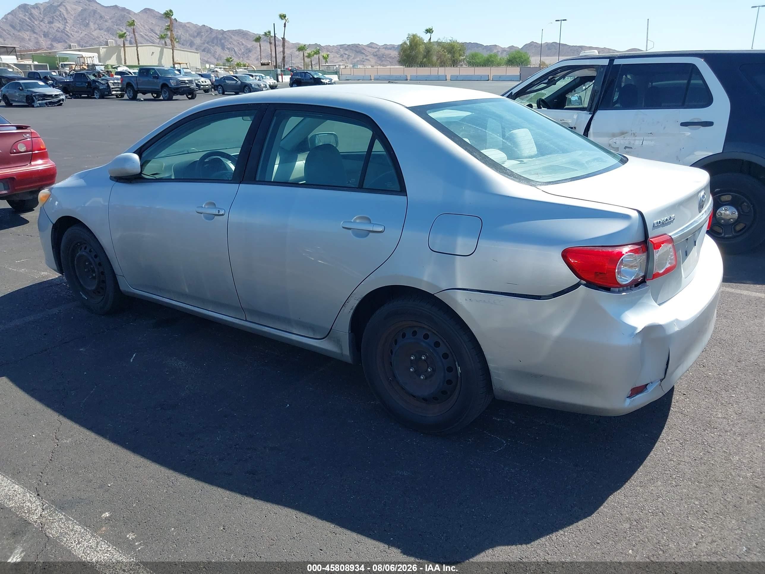 2012 Toyota Corolla S/le Silver vin: 5YFBU4EE2CP043905