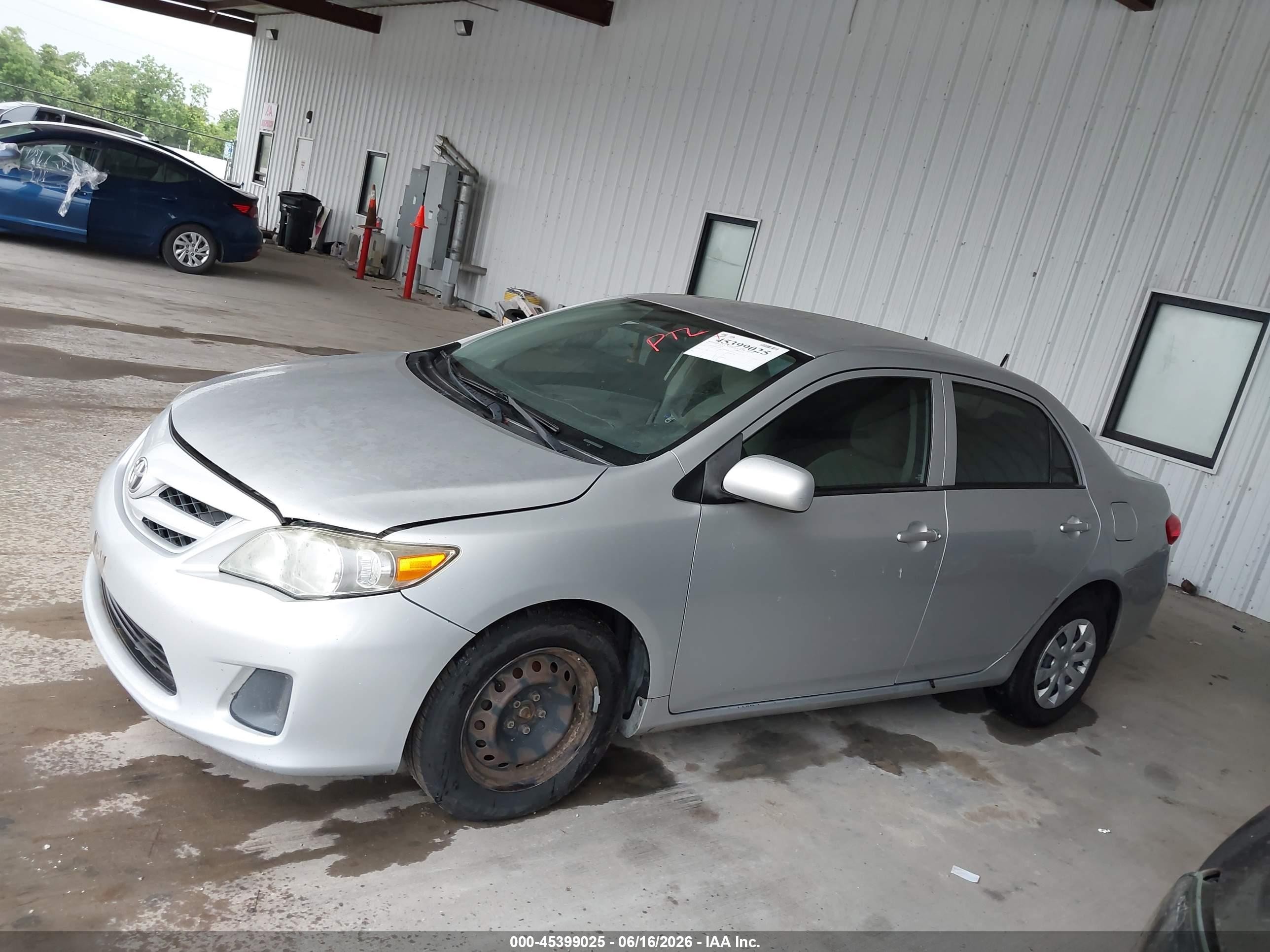 2012 Toyota Corolla L Silver vin: 5YFBU4EE2CP043919