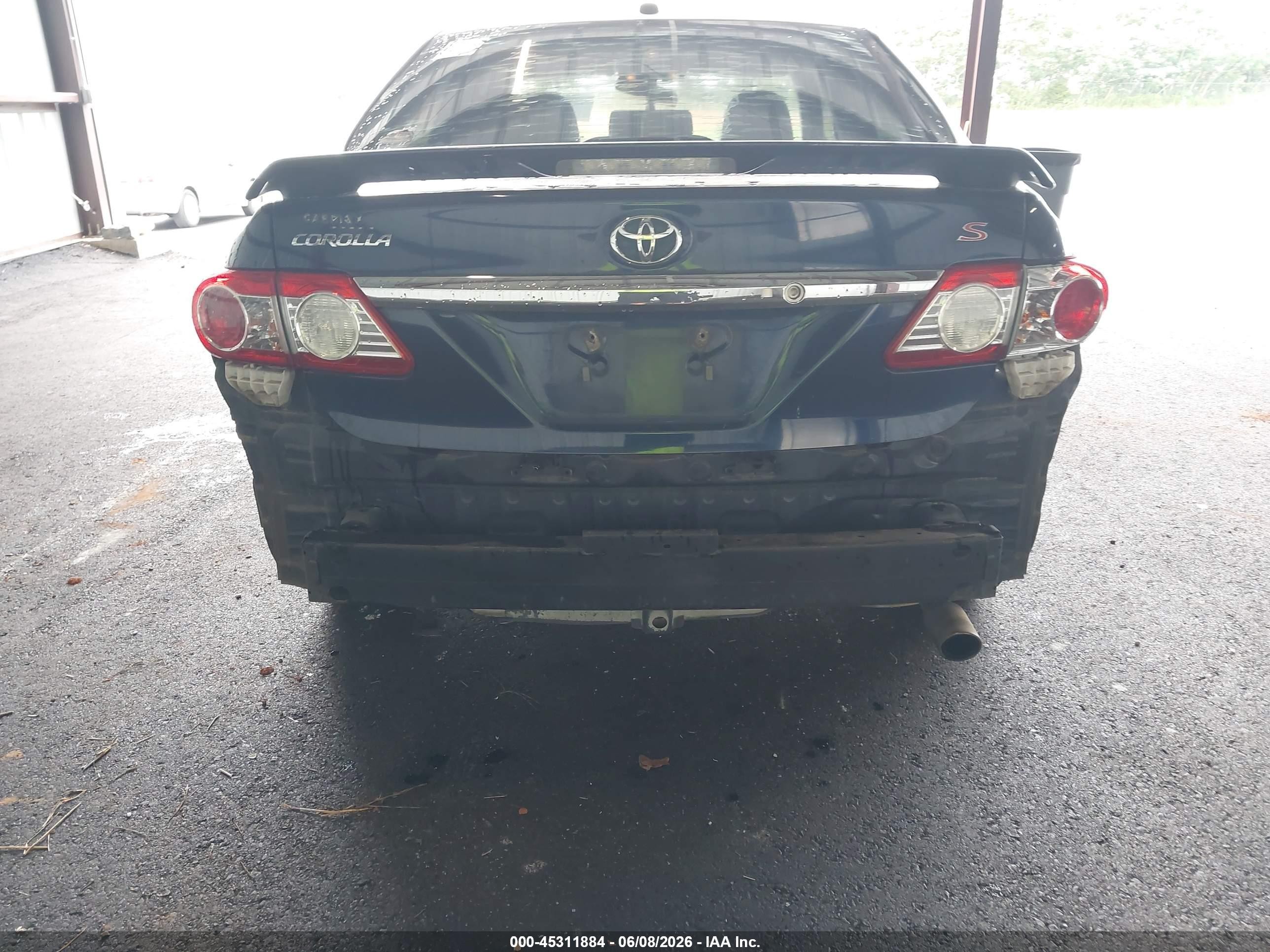 2012 Toyota Corolla S Blue vin: 5YFBU4EE2CP045122