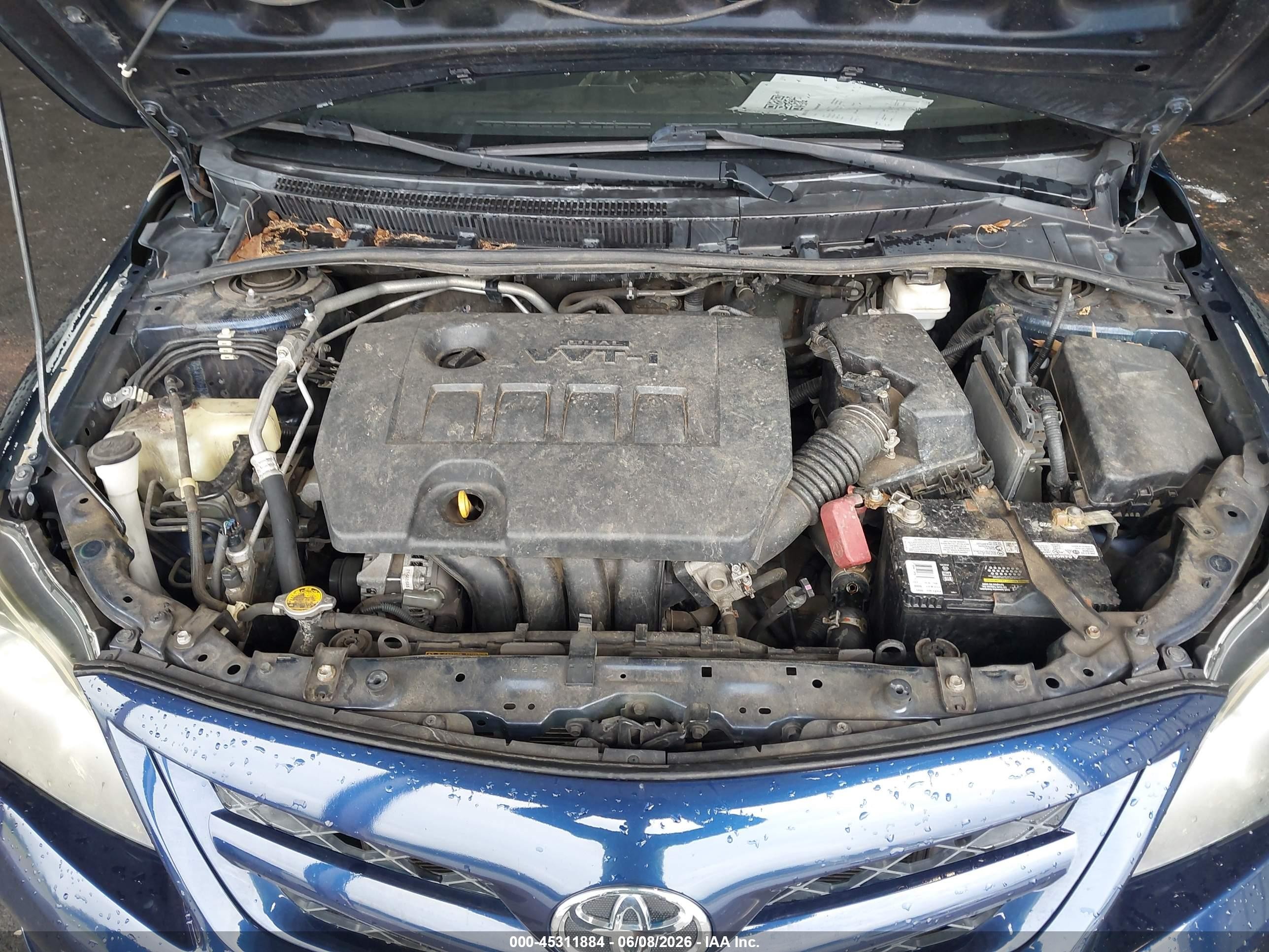 2012 Toyota Corolla S Blue vin: 5YFBU4EE2CP045122