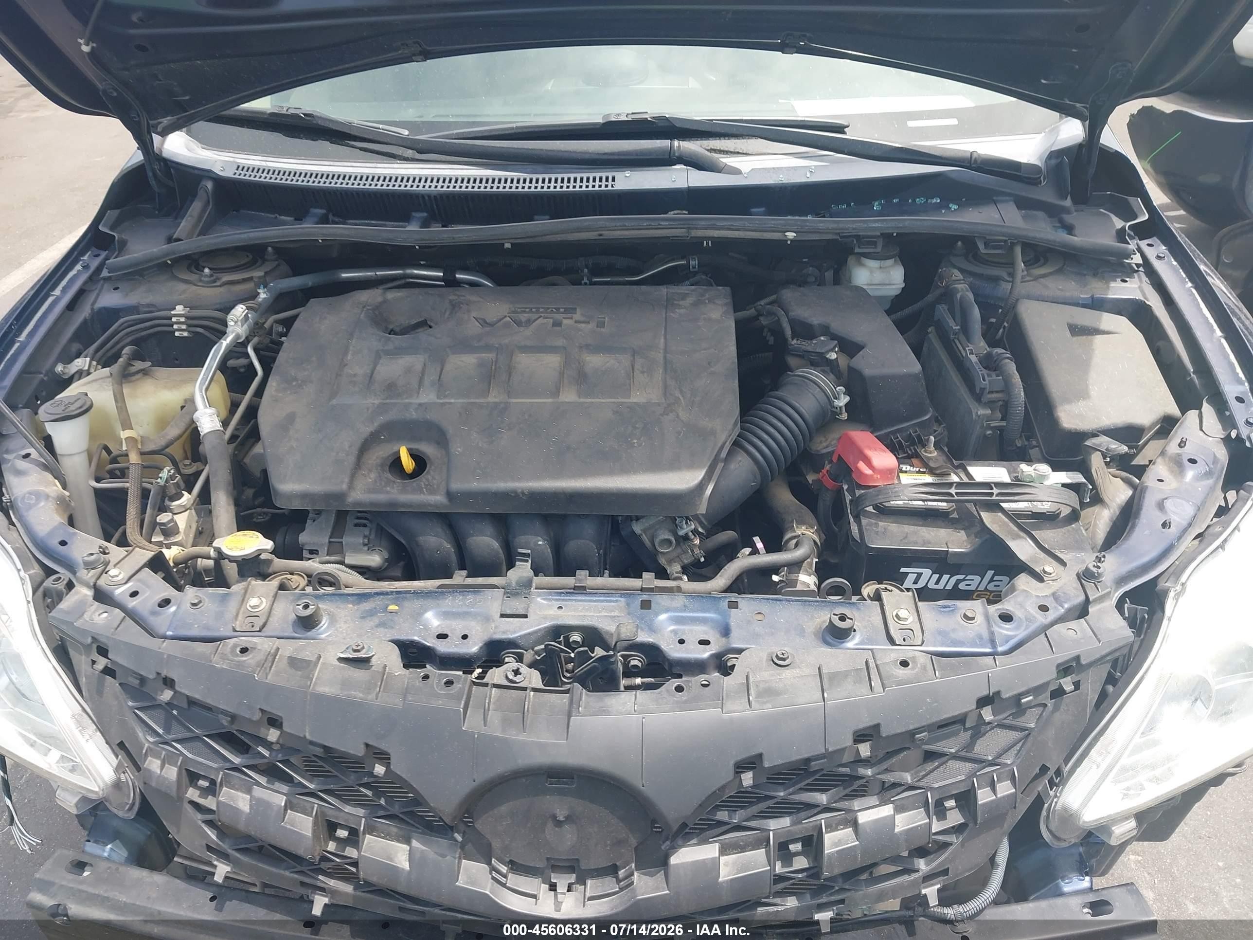 2012 Toyota Corolla Le Синий vin: 5YFBU4EE2CP045136