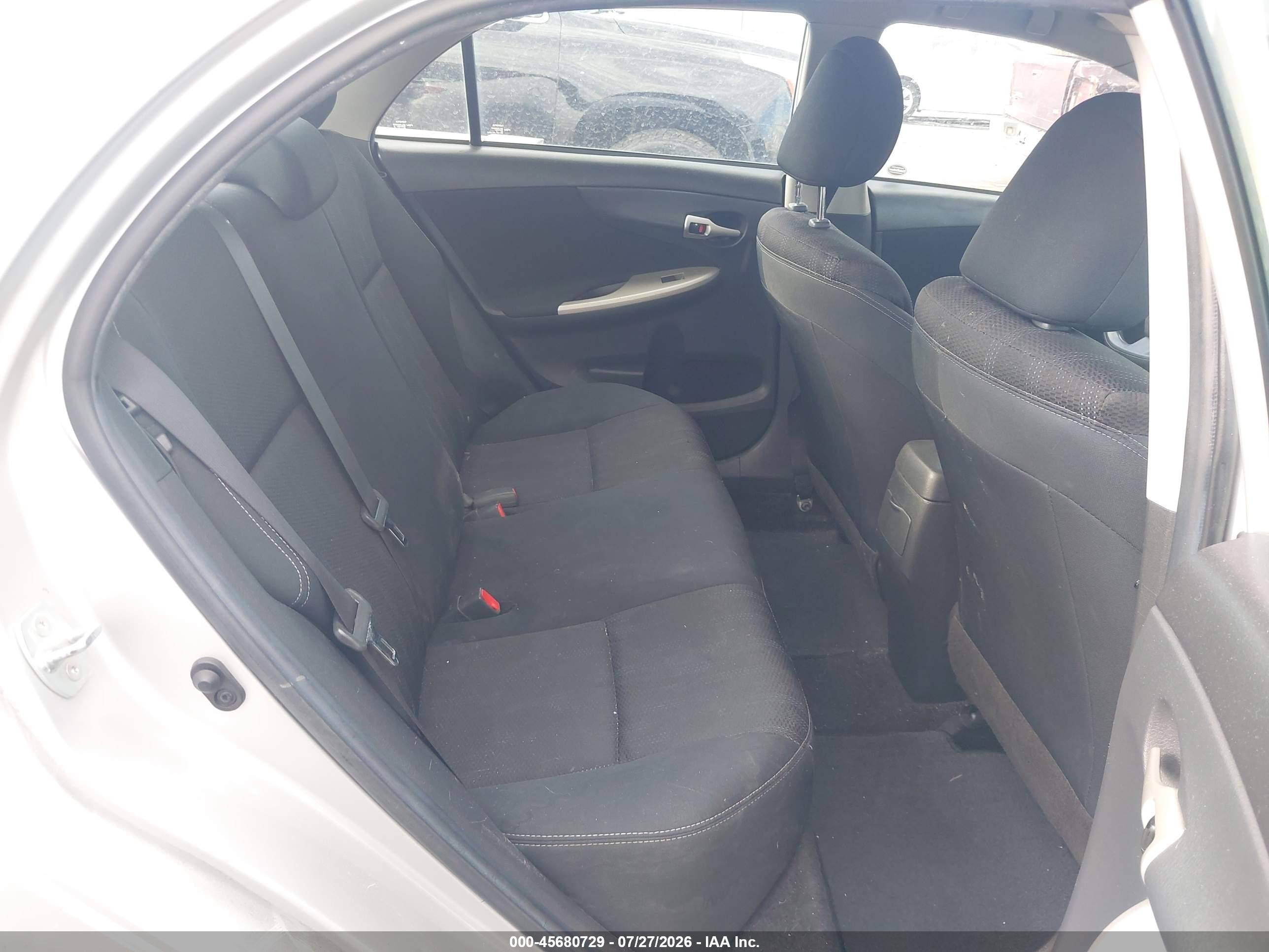 2012 Toyota Corolla S Silver vin: 5YFBU4EE2CP045234