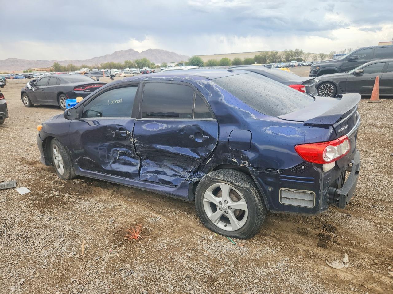 2012 Toyota Corolla S Blue vin: 5YFBU4EE2CP053169