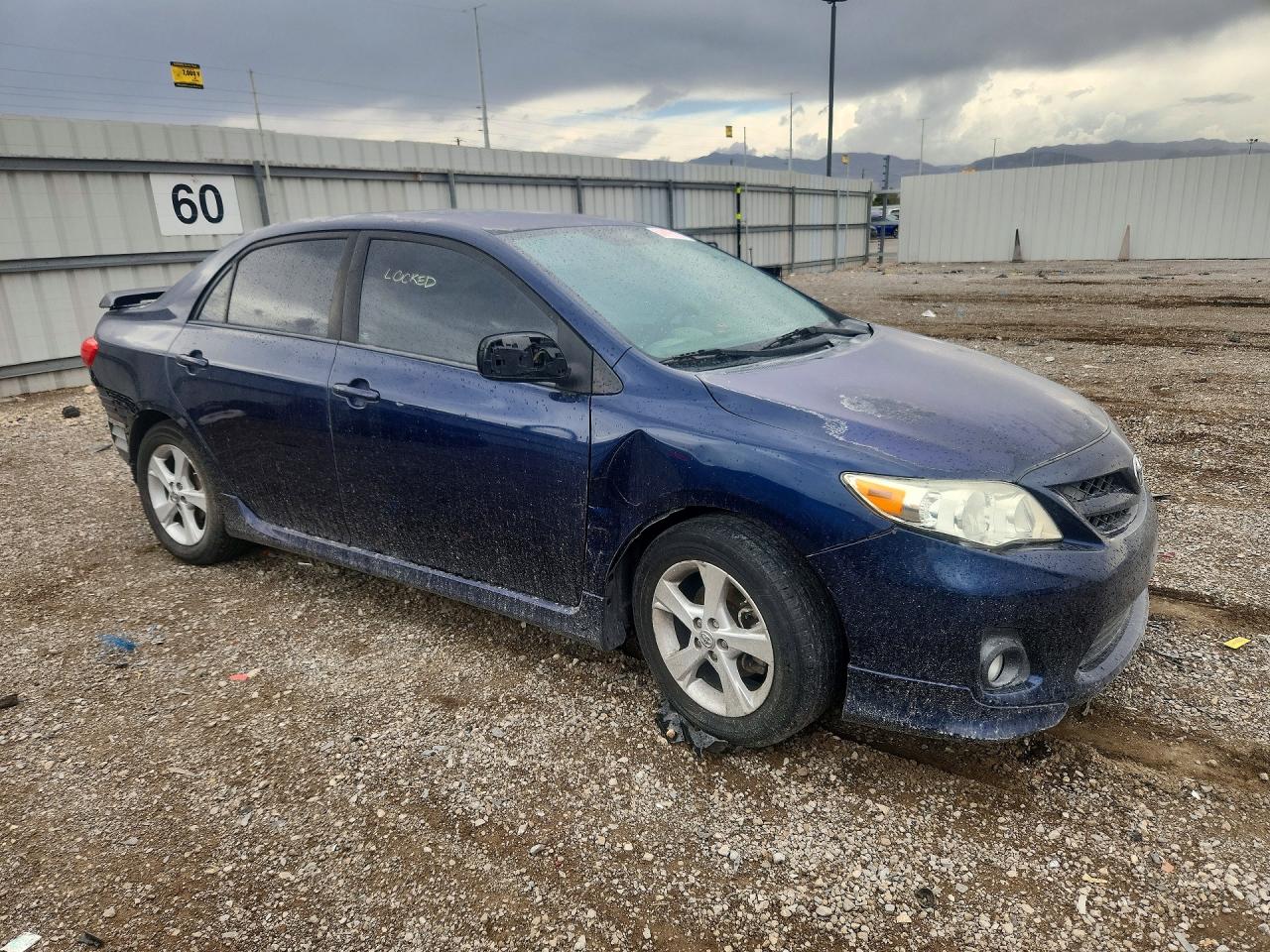 2012 Toyota Corolla S Blue vin: 5YFBU4EE2CP053169