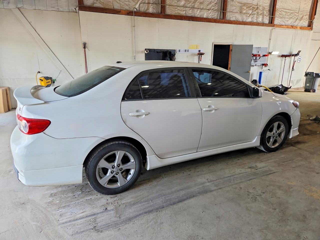 2012 Toyota Corolla S White vin: 5YFBU4EE2CP057545