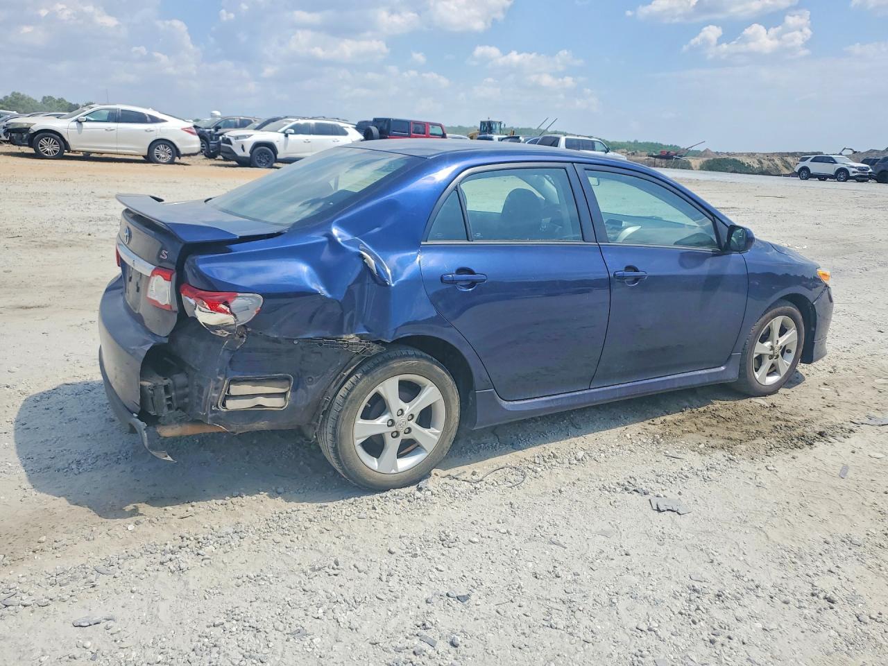 2012 Toyota Corolla S Blue vin: 5YFBU4EE2CP058887