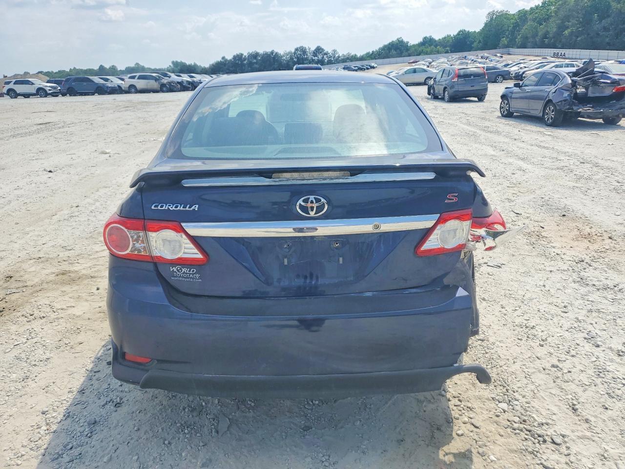 2012 Toyota Corolla S Blue vin: 5YFBU4EE2CP058887