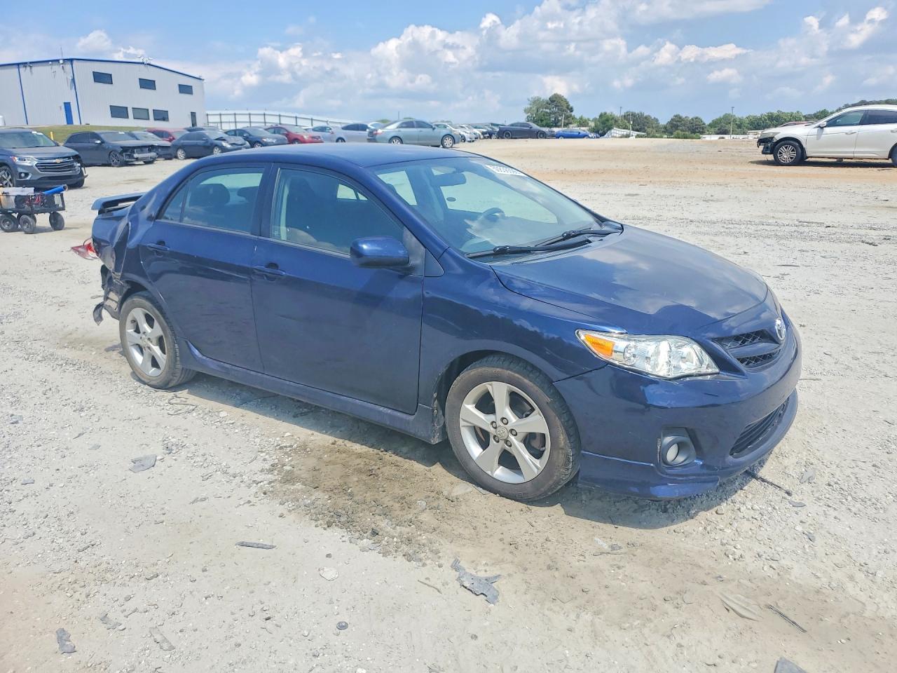 2012 Toyota Corolla S Blue vin: 5YFBU4EE2CP058887