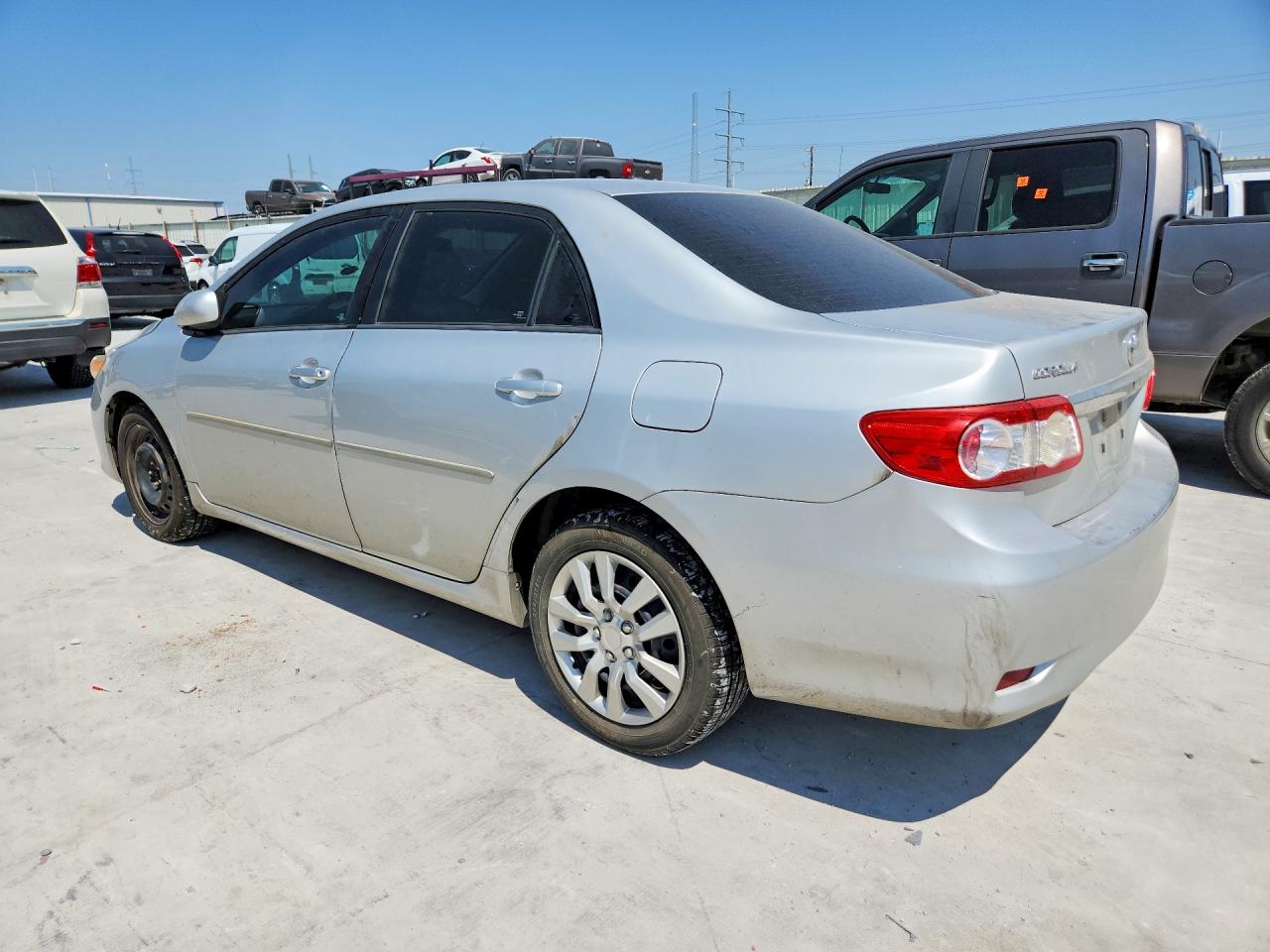 2012 Toyota Corolla Le Silver vin: 5YFBU4EE2CP062910