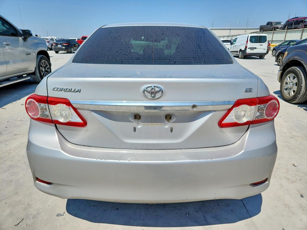 2012 Toyota Corolla Le Silver vin: 5YFBU4EE2CP062910