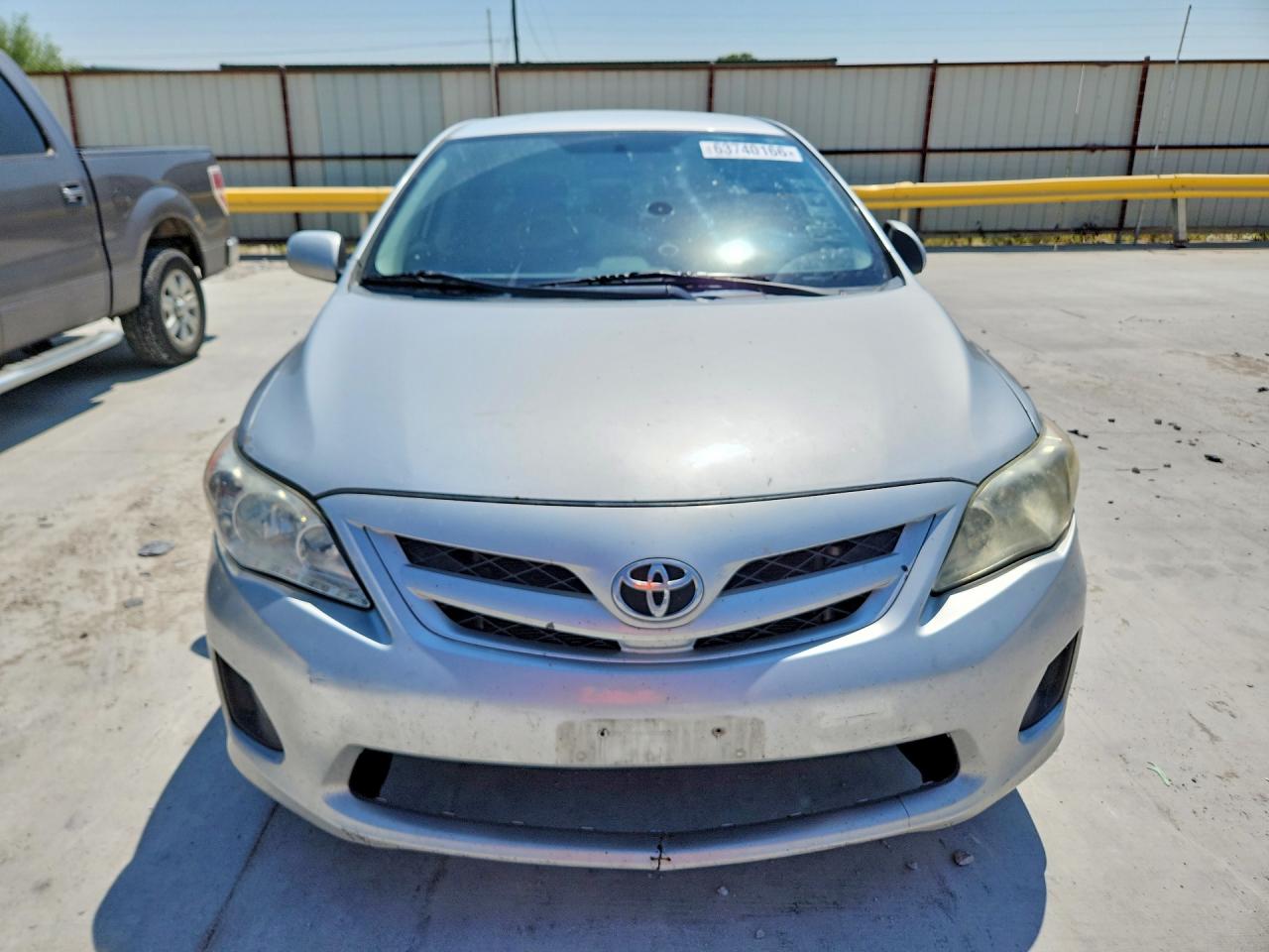 2012 Toyota Corolla Le Silver vin: 5YFBU4EE2CP062910