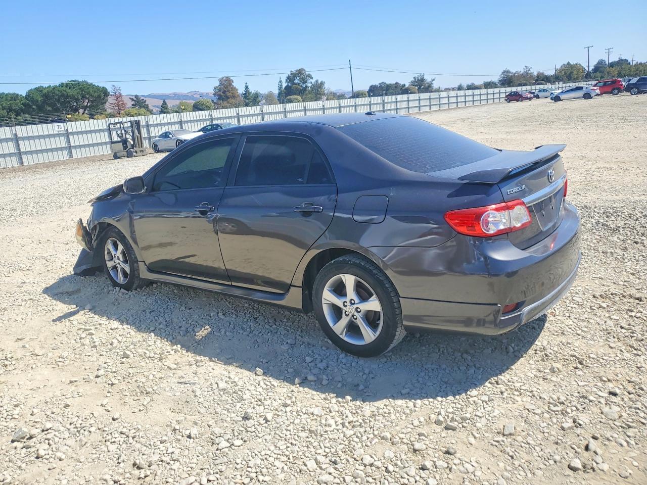 2012 Toyota Corolla S Gray vin: 5YFBU4EE2CP063376