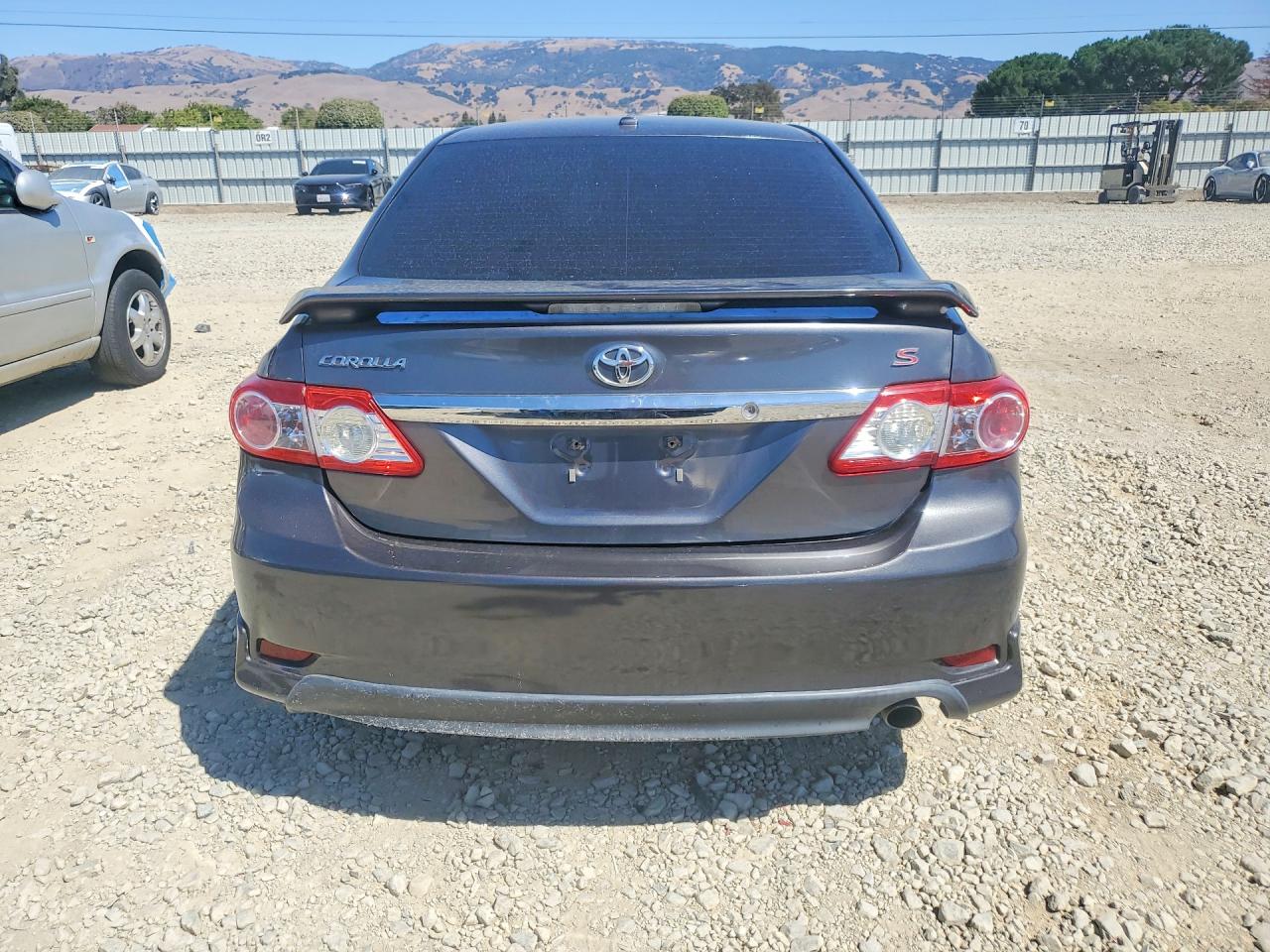 2012 Toyota Corolla S Gray vin: 5YFBU4EE2CP063376