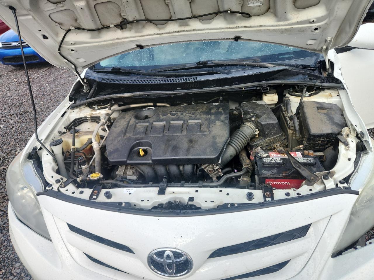 2012 Toyota Corolla Le White vin: 5YFBU4EE2CP066777