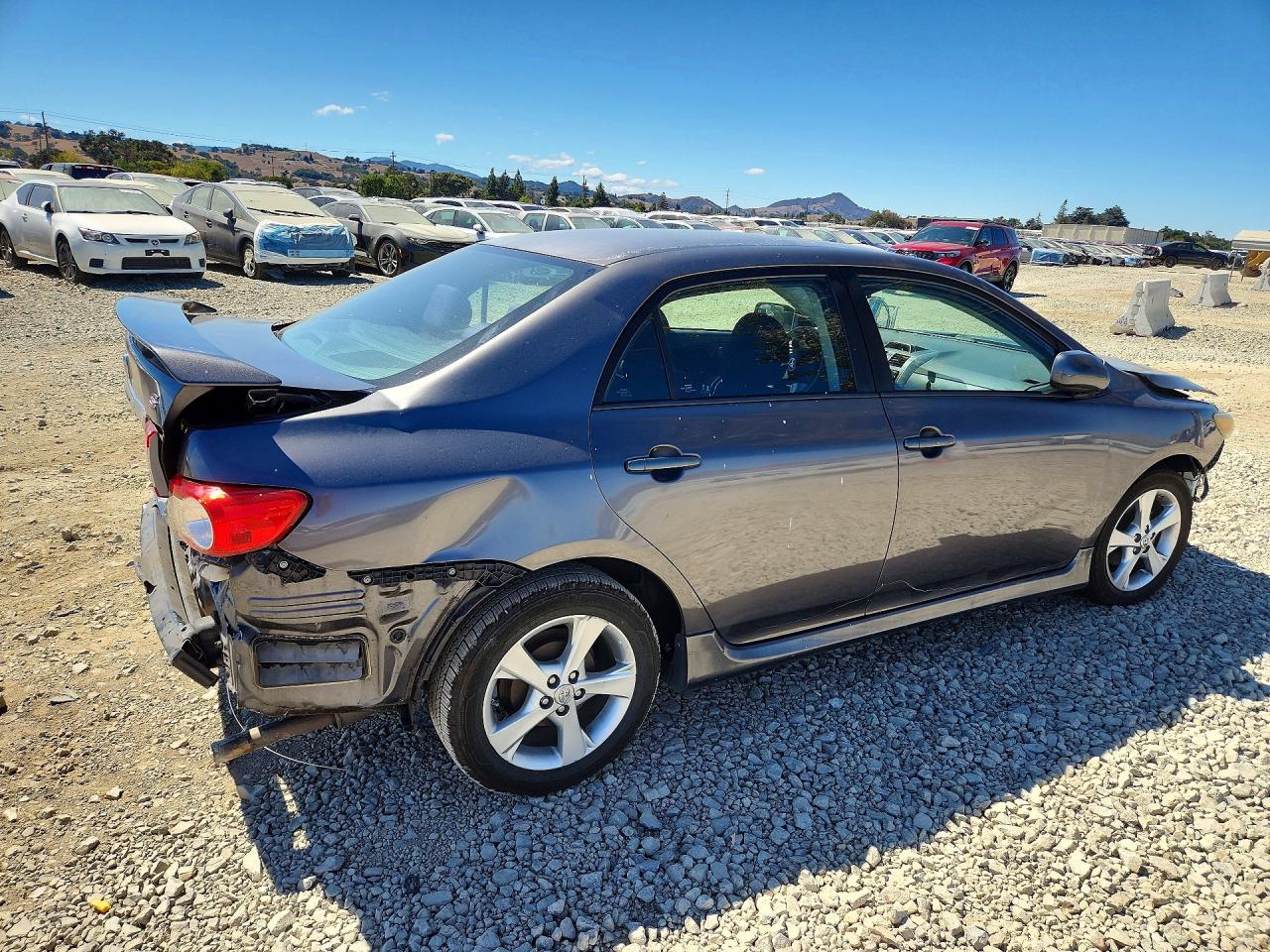 2012 Toyota Corolla S Charcoal vin: 5YFBU4EE2CP070697