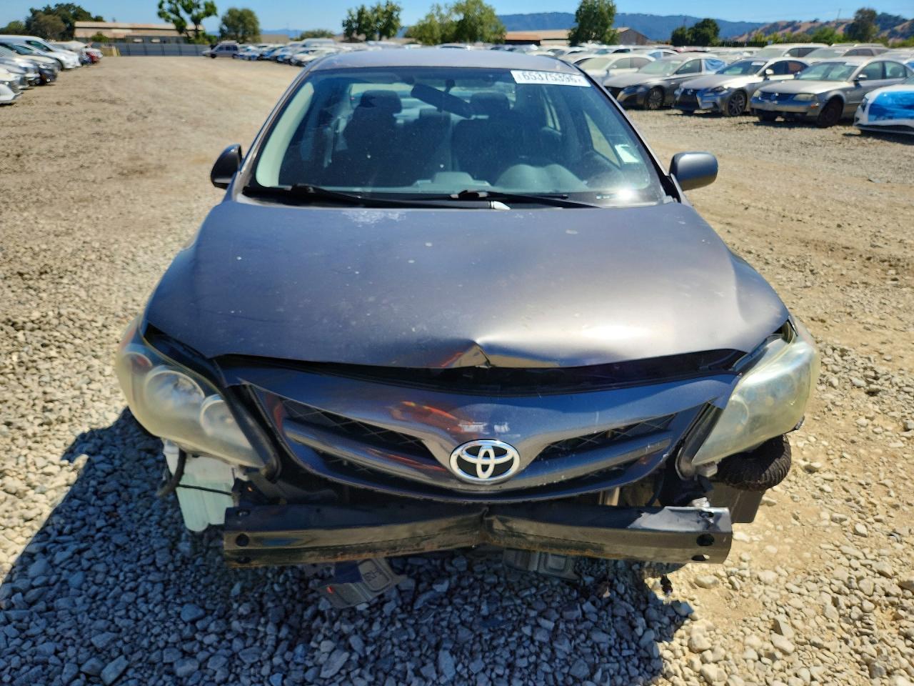 2012 Toyota Corolla S Charcoal vin: 5YFBU4EE2CP070697