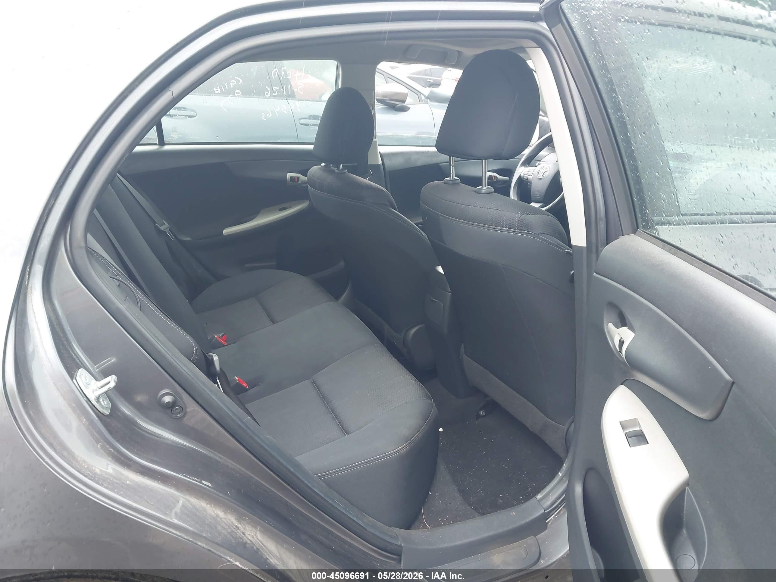2012 Toyota Corolla S Gray vin: 5YFBU4EE2CP073454