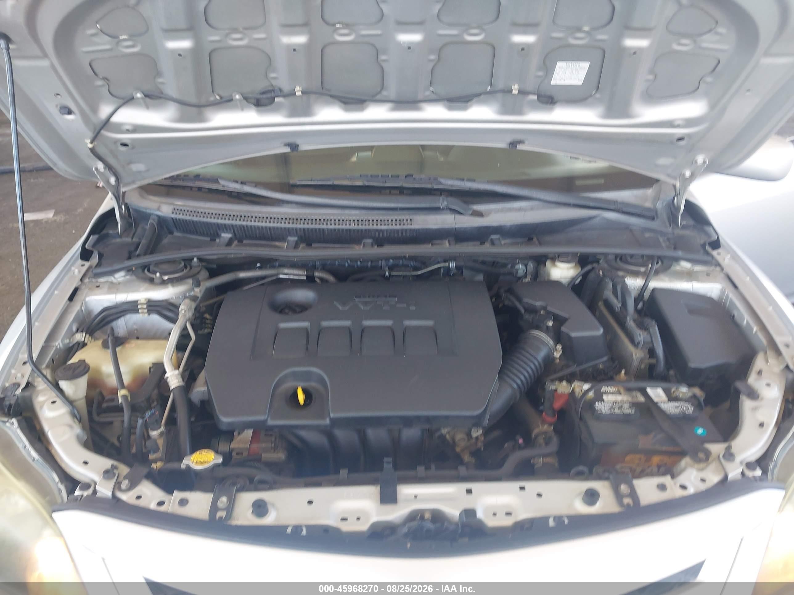 2013 Toyota Corolla S Silver vin: 5YFBU4EE2DP090045