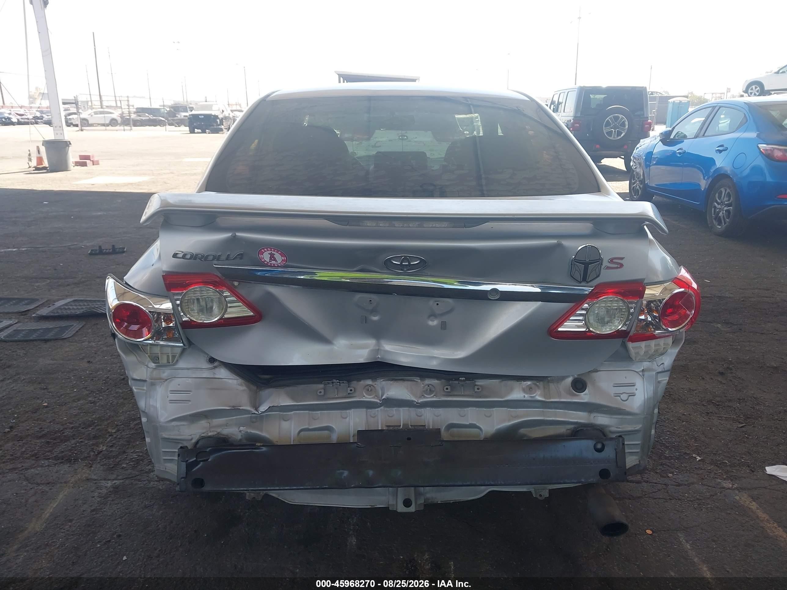 2013 Toyota Corolla S Silver vin: 5YFBU4EE2DP090045