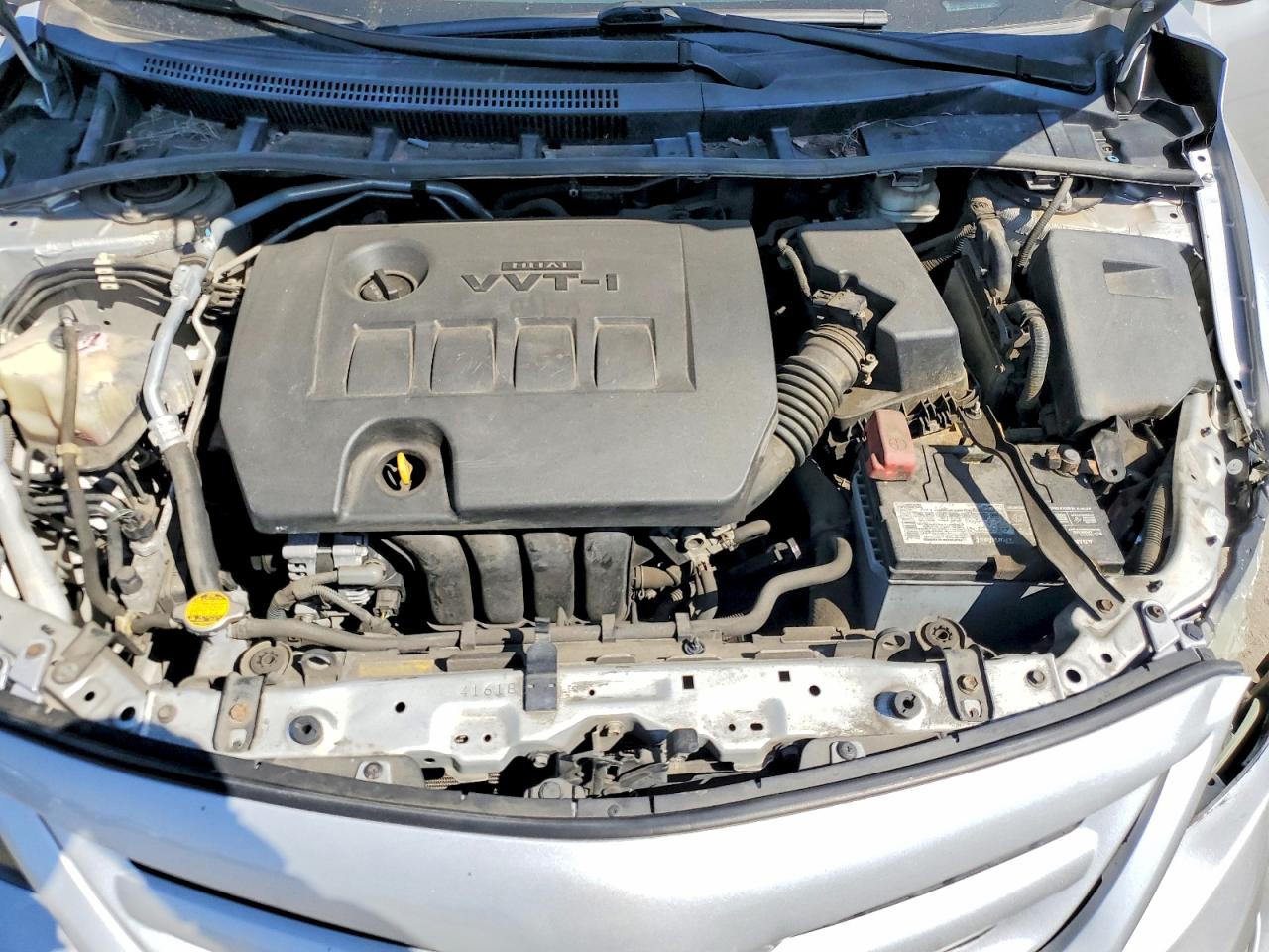 2013 Toyota Corolla S Silver vin: 5YFBU4EE2DP092491