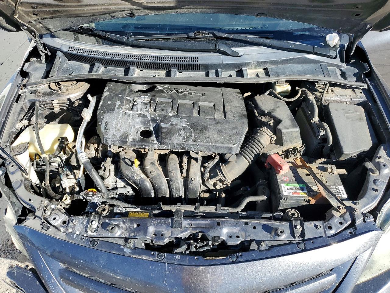 2013 Toyota Corolla S Gray vin: 5YFBU4EE2DP096380