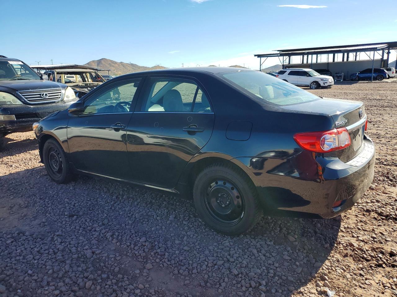 2013 Toyota Corolla Le Черный vin: 5YFBU4EE2DP102310
