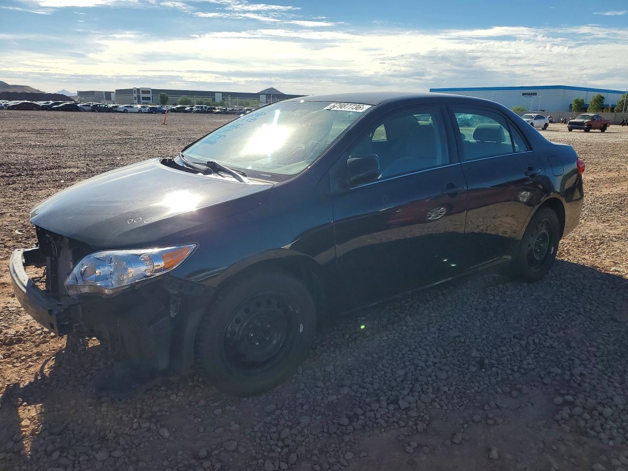 2013 Toyota Corolla Le Black vin: 5YFBU4EE2DP102310