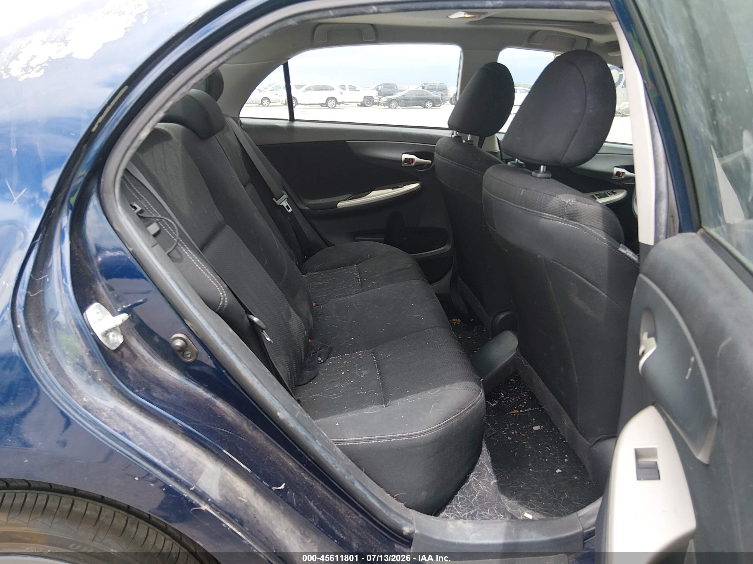 2013 Toyota Corolla S Blue vin: 5YFBU4EE2DP107118