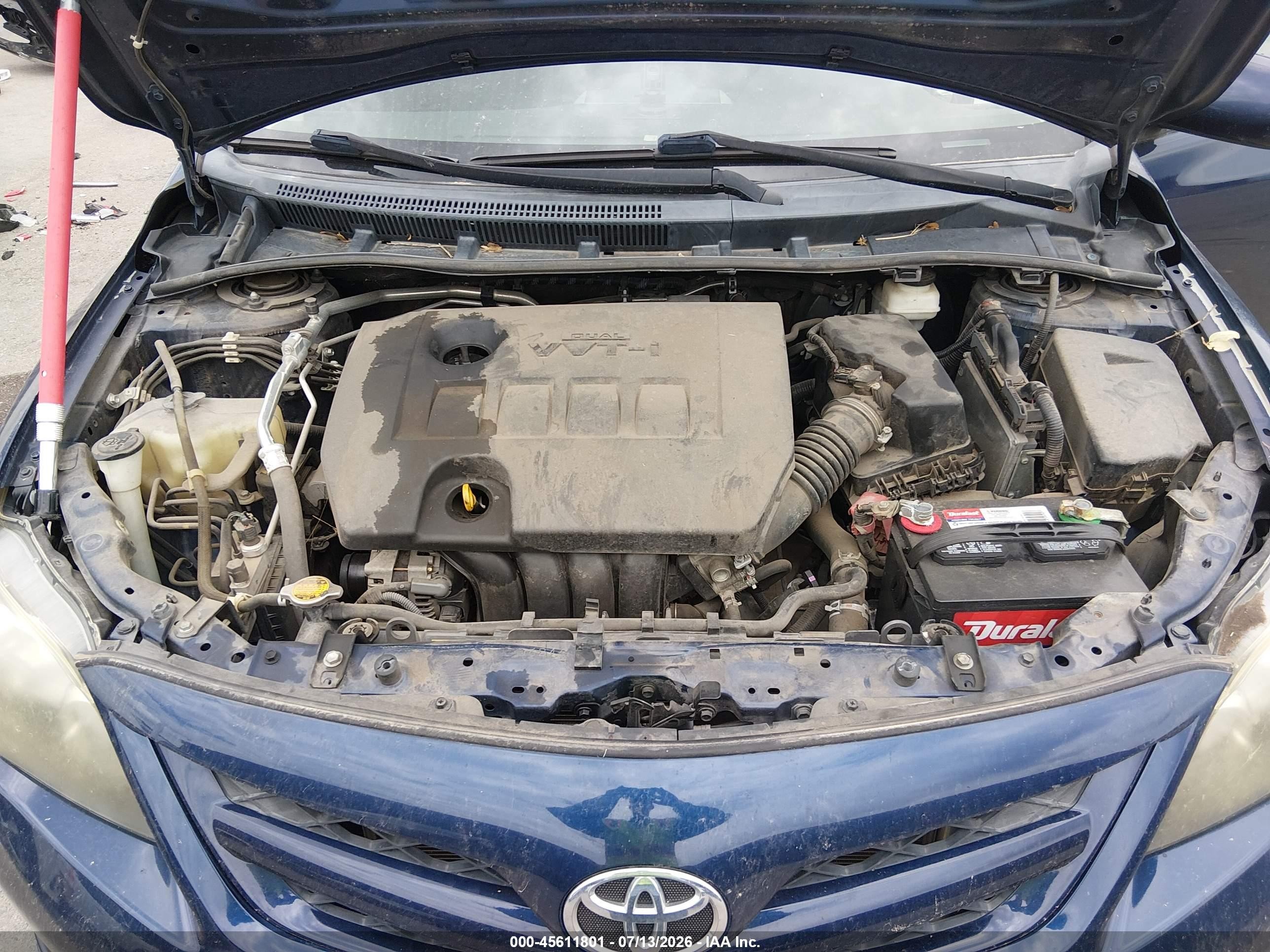 2013 Toyota Corolla S Blue vin: 5YFBU4EE2DP107118