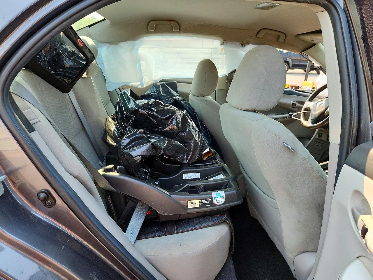 2013 Toyota Corolla Le Серый vin: 5YFBU4EE2DP110987