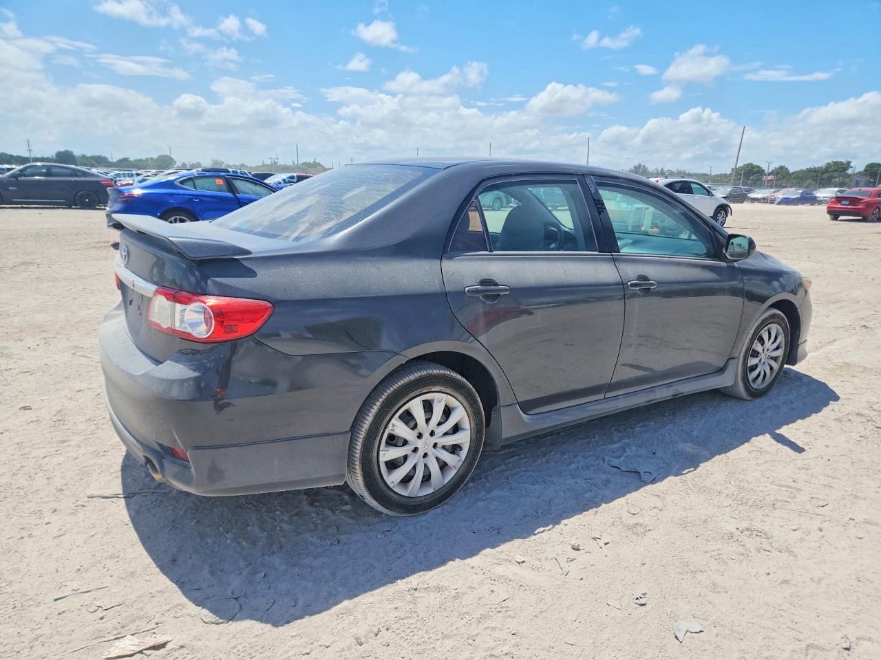 2013 Toyota Corolla S Black vin: 5YFBU4EE2DP111749