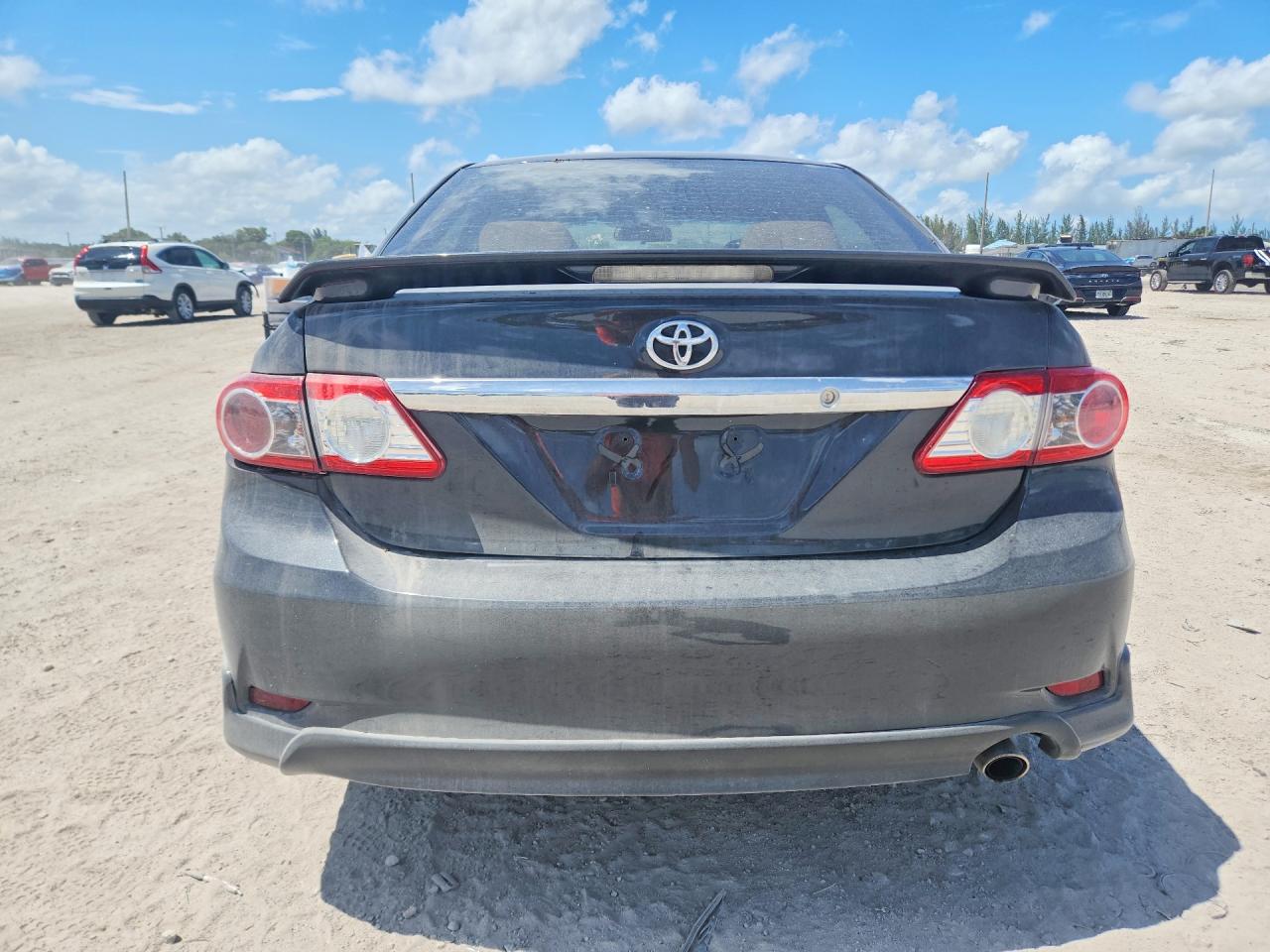 2013 Toyota Corolla S Black vin: 5YFBU4EE2DP111749