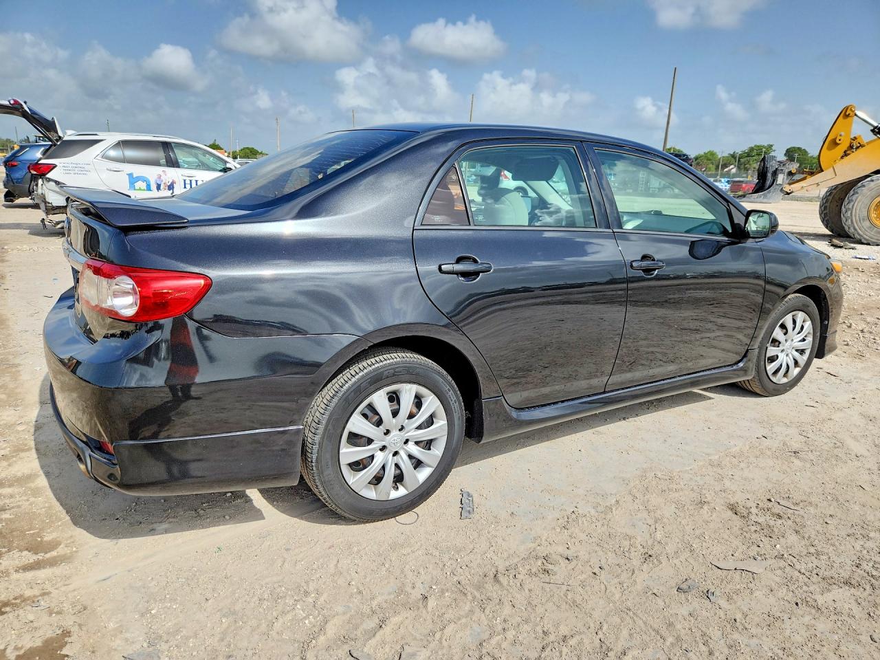 2013 Toyota Corolla S Black vin: 5YFBU4EE2DP111749