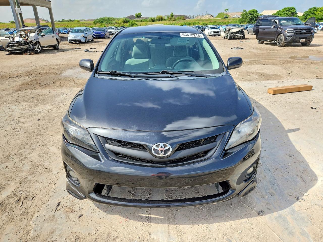 2013 Toyota Corolla S Black vin: 5YFBU4EE2DP111749