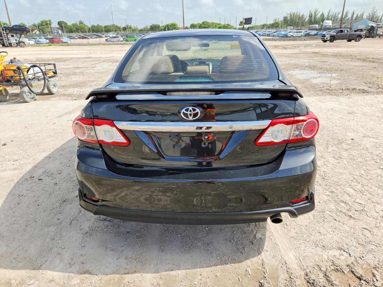 2013 Toyota Corolla S Black vin: 5YFBU4EE2DP111749