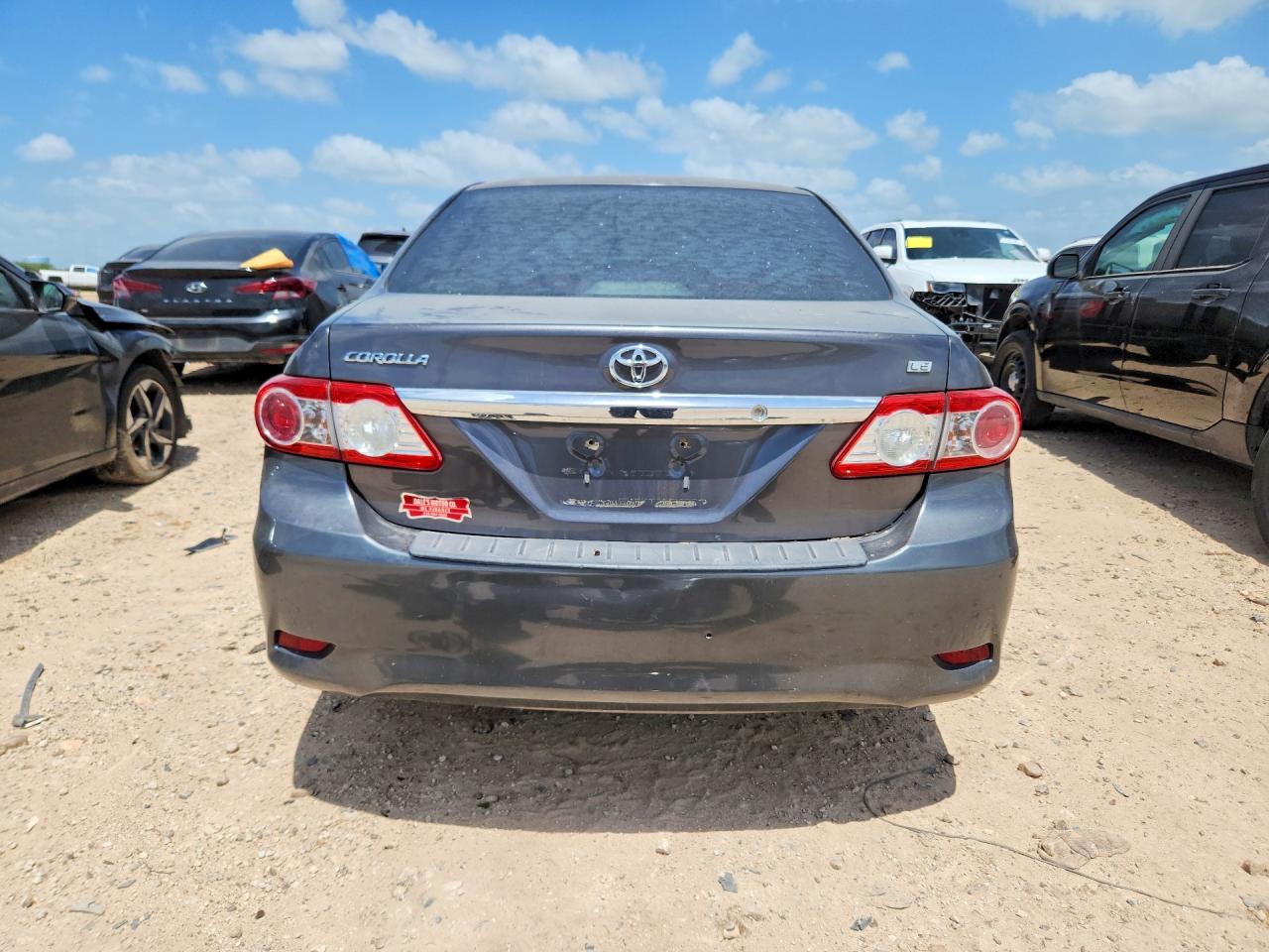 2013 Toyota Corolla Серый vin: 5YFBU4EE2DP115042