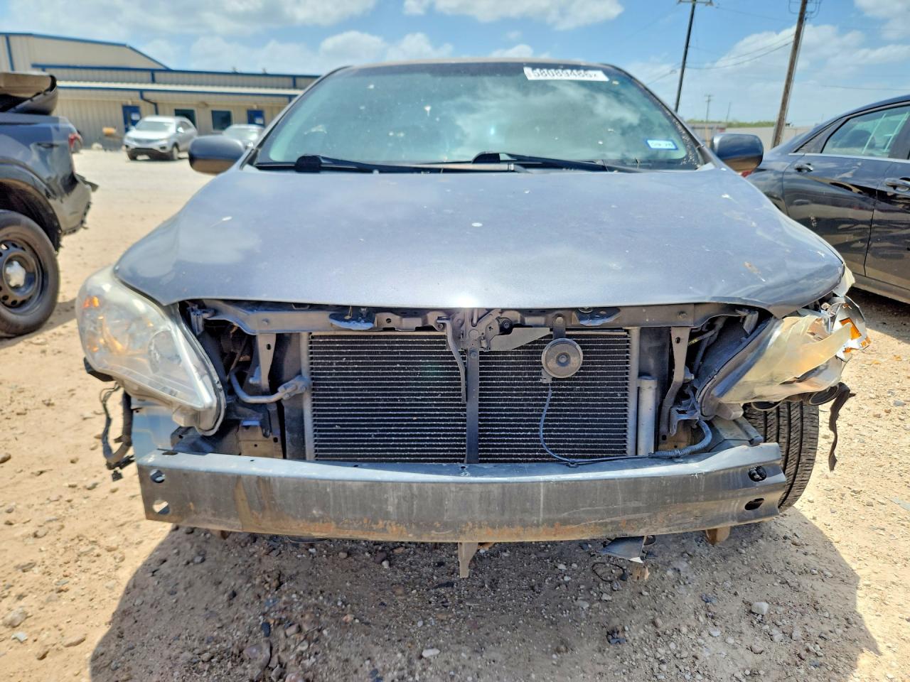 2013 Toyota Corolla Серый vin: 5YFBU4EE2DP115042
