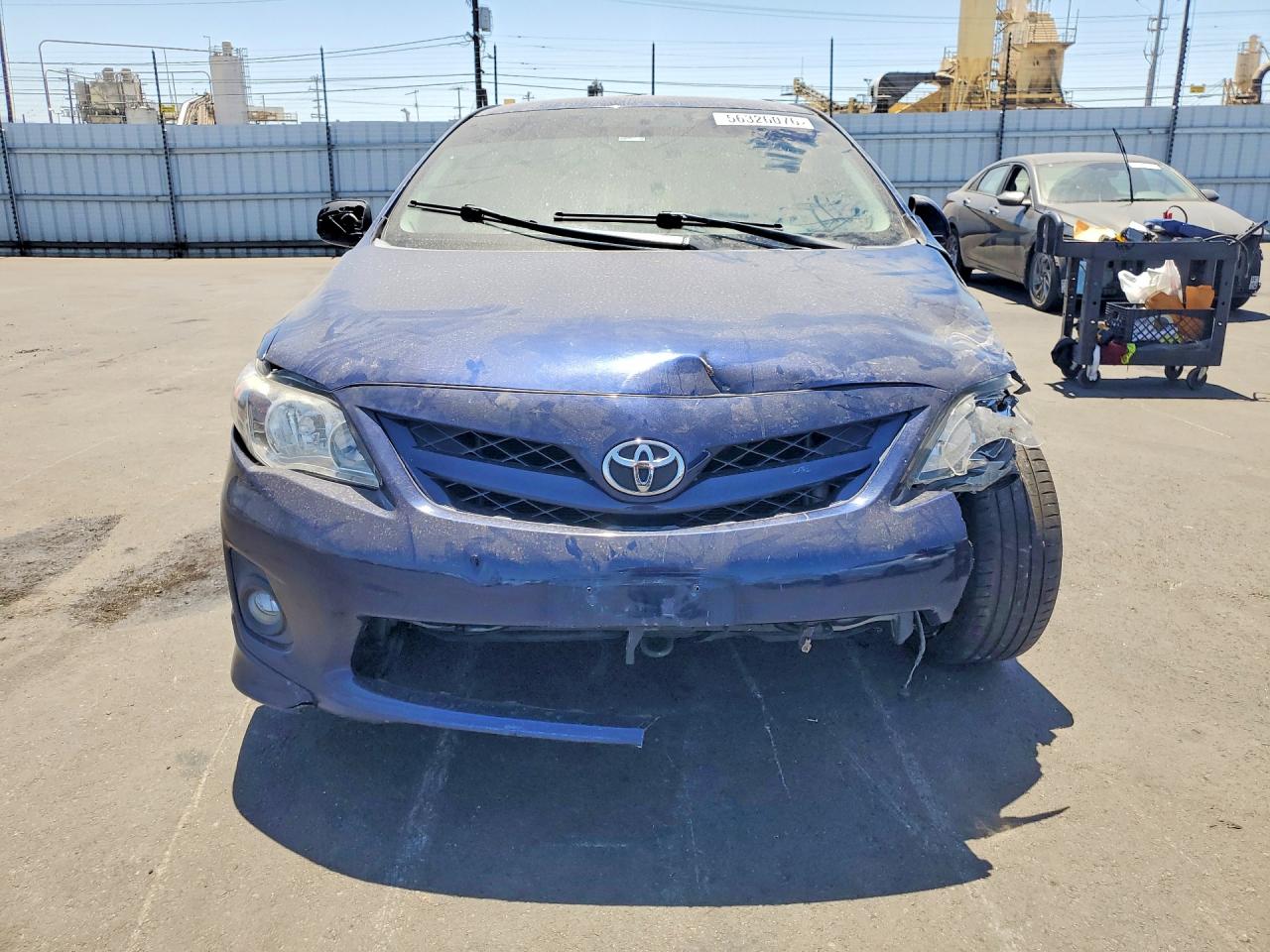 2013 Toyota Corolla S Blue vin: 5YFBU4EE2DP116756